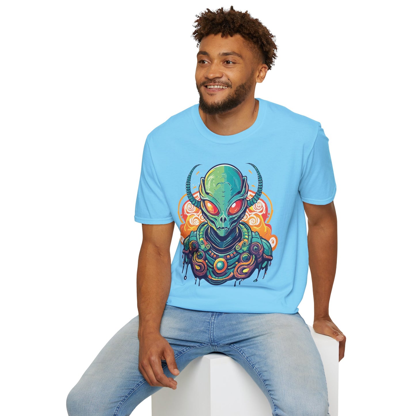 Alien T Shirt, Cosmos Shirt, Shirt with Aliens, Cosmo Shirts
