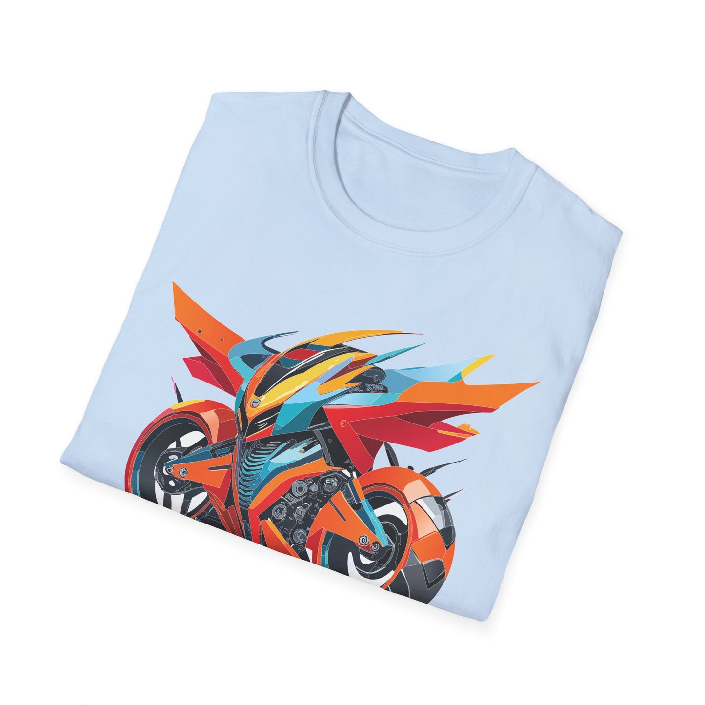 Bike T Shirt, Moto Shirt, Shirt with Motorcycle, MTB T Shirts