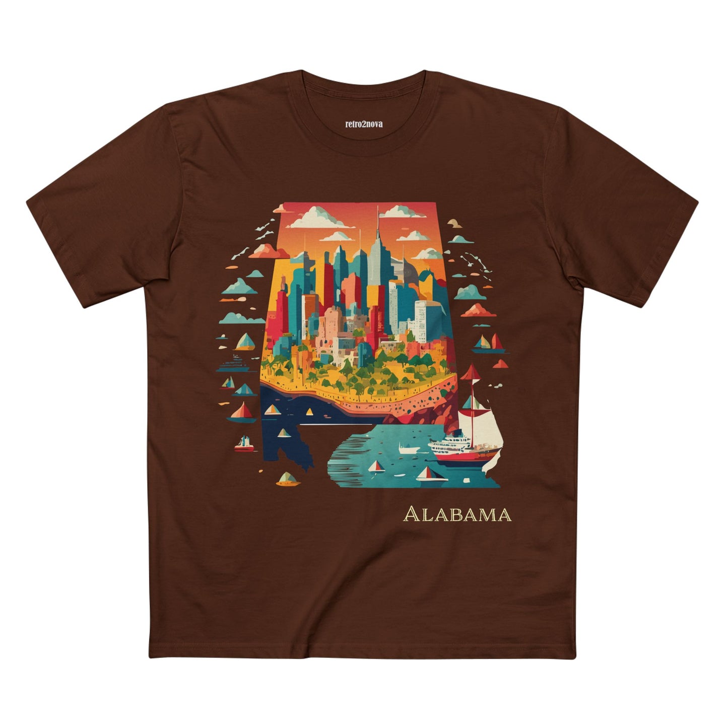 US State Shirts, Alabama Shirt