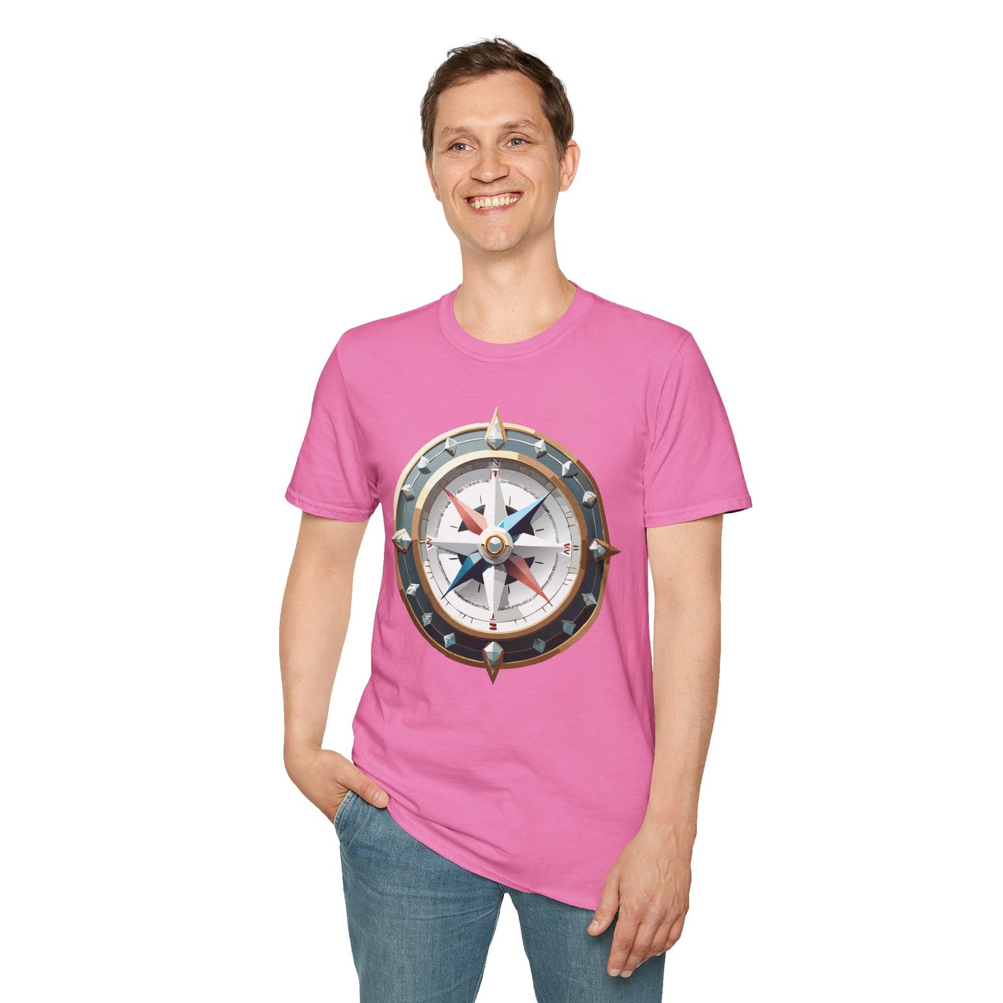 Compass T Shirt, Compass Shirt, Shirt with Compass, Navigator Shirt