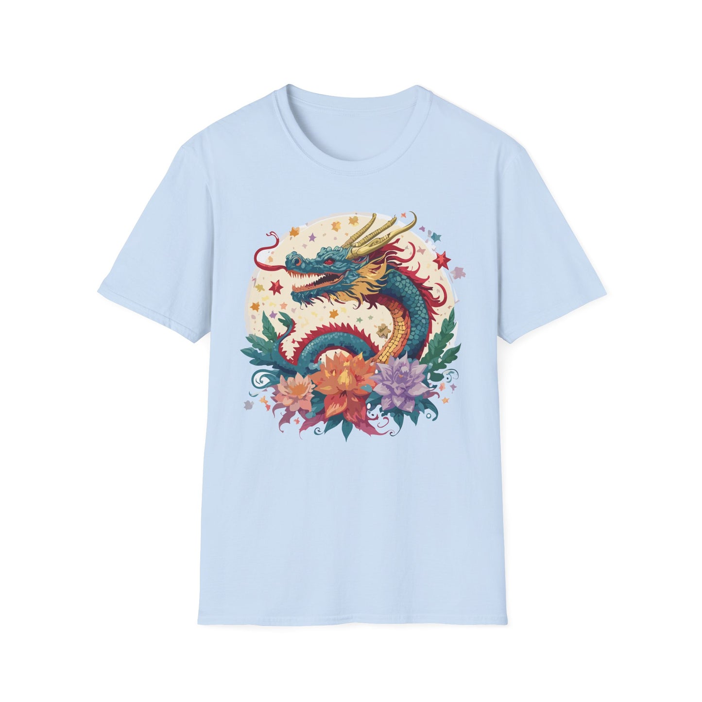 Dragon T Shirt, Dragon Shirt, Shirt with Animals, Animal Shirt