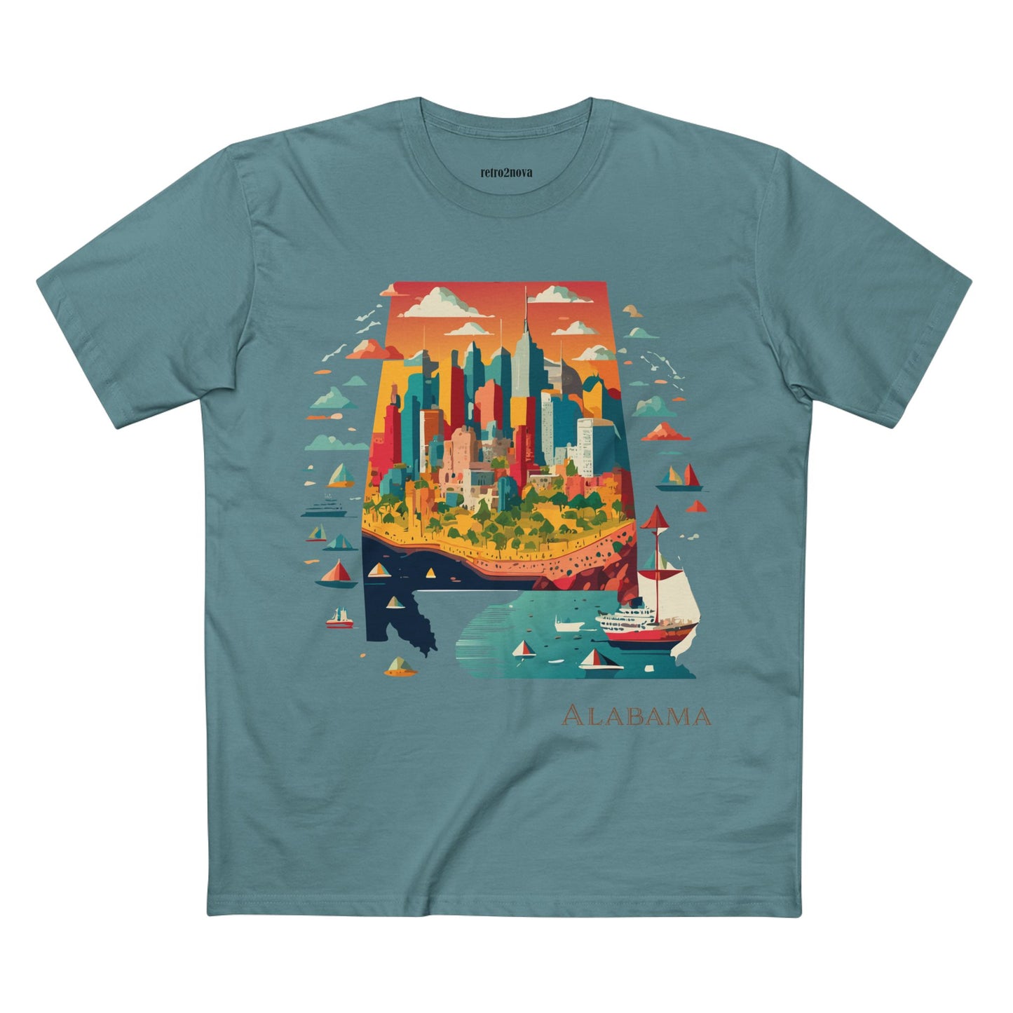 US State Shirts, Alabama Shirt
