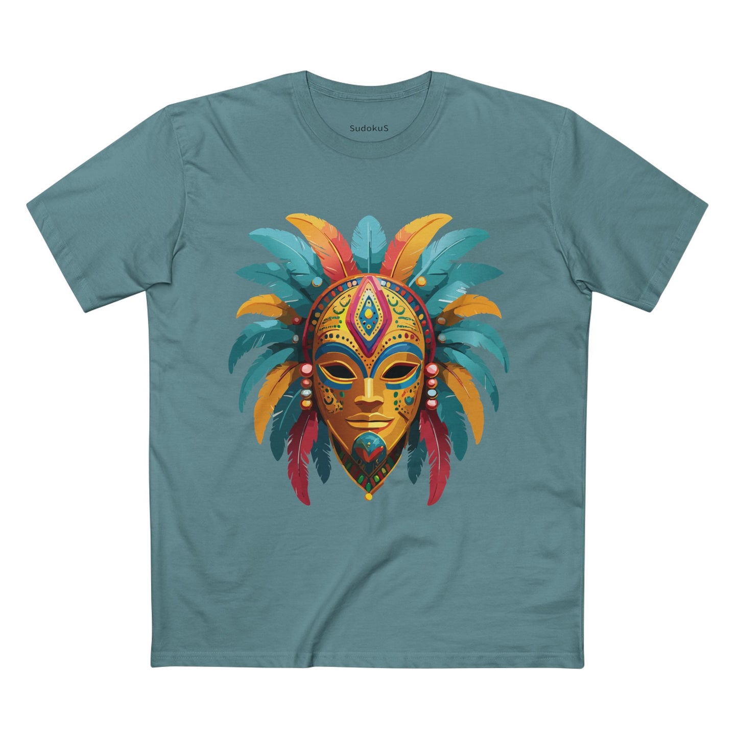 Mask Shirt, Shirt with Face - SudokuS