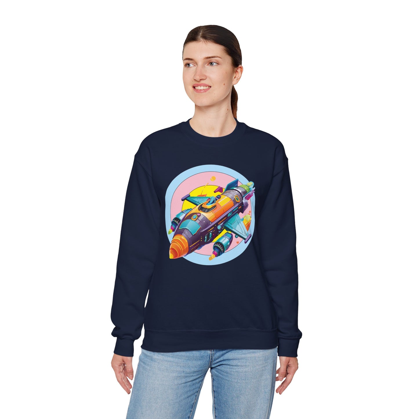 Space Shuttle Sweatshirt, Cosmic Sweatshirt, Astronaut Sweatshirt, Space Cosmic Sweatshirt