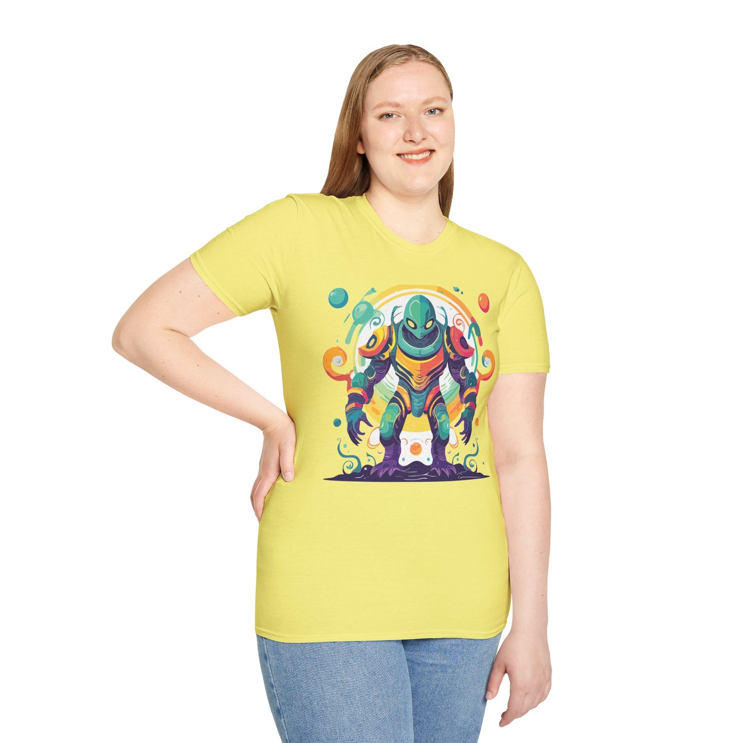 Alien T Shirt, Cosmos Shirt, Shirt with Aliens, Cosmo Shirts
