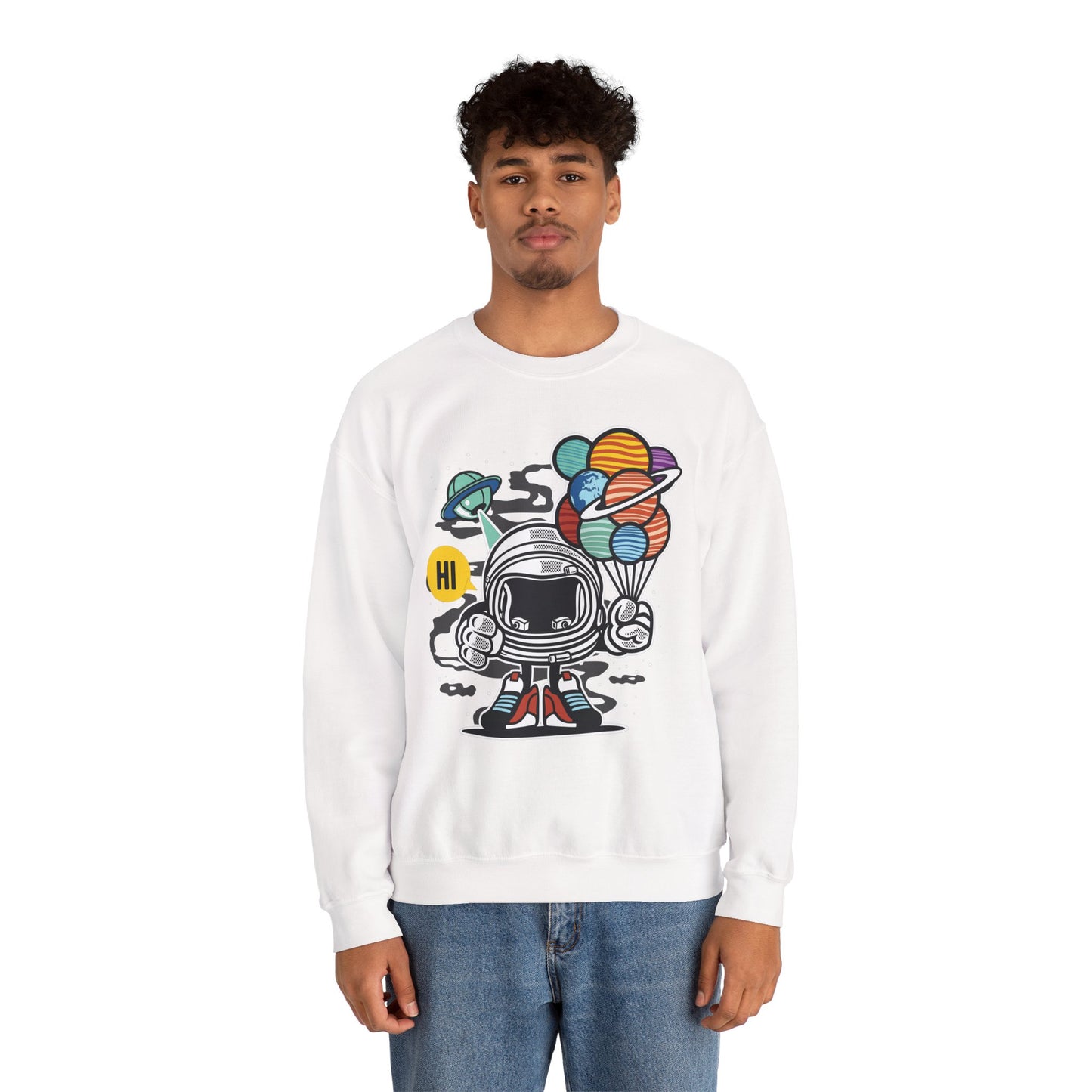 Space Shuttle Sweatshirt, Cosmic Sweatshirt, Astronaut Sweatshirt, Space Cosmic Sweatshirt