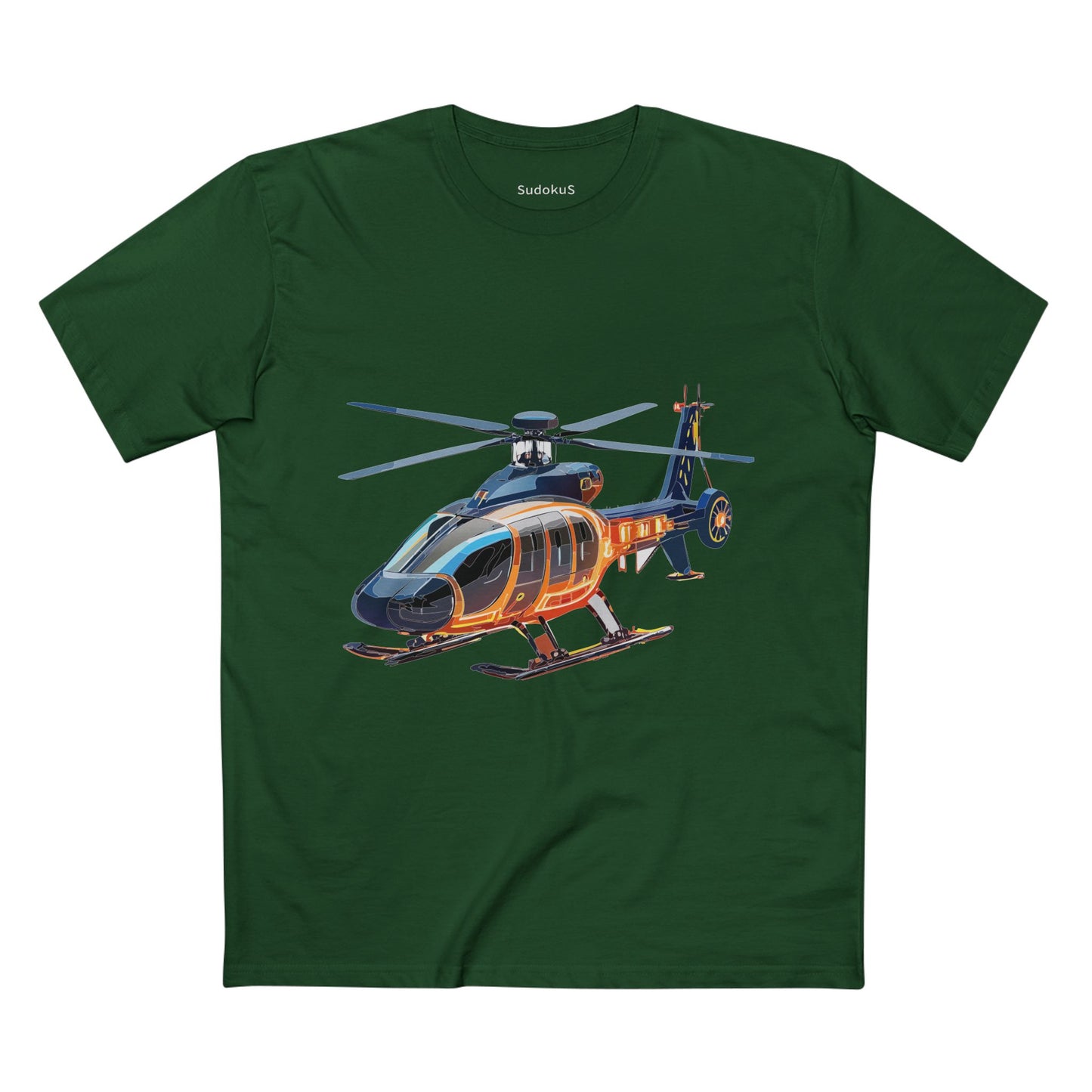 Helicopter Shirt, Chopper Shirt - SudokuS
