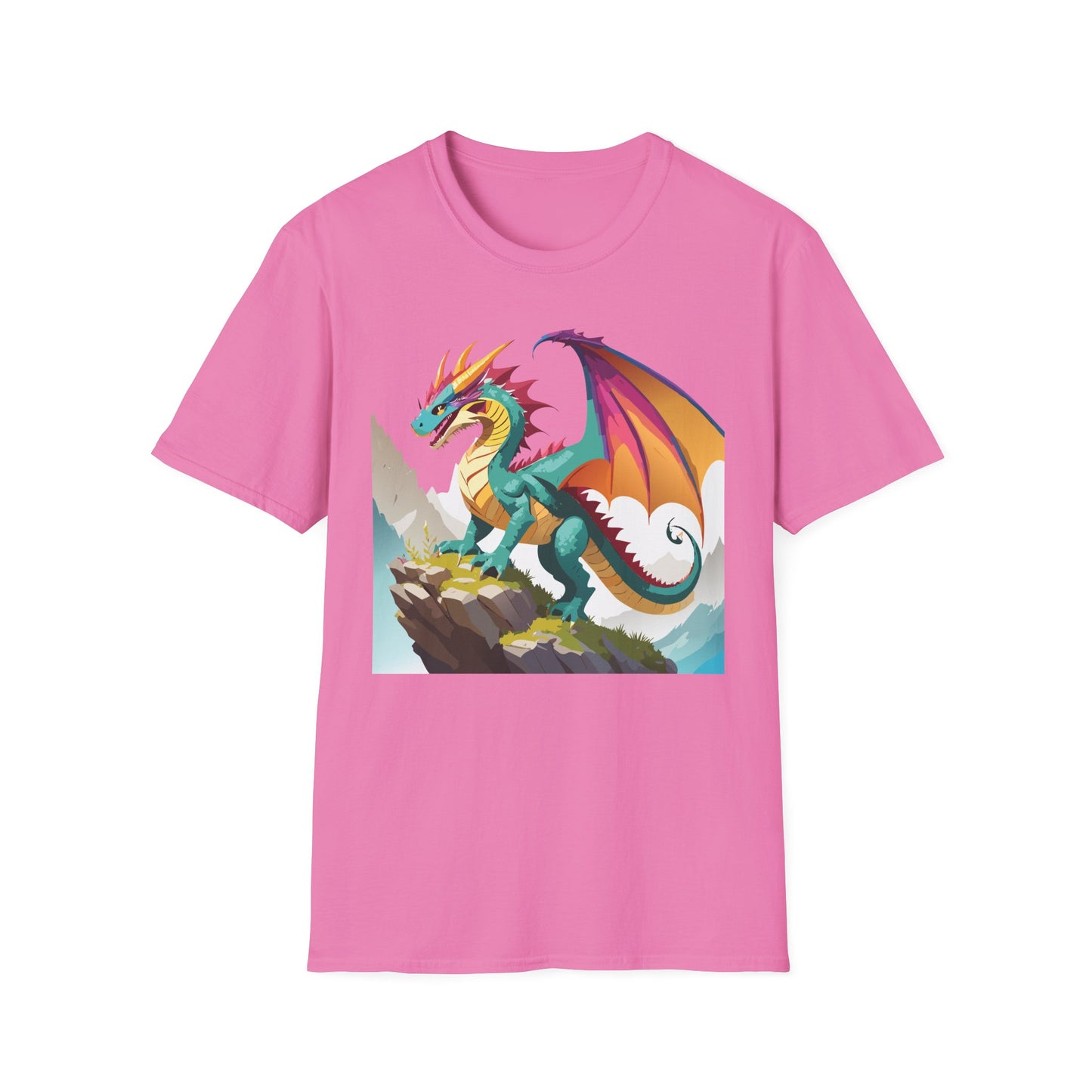 Dragon T Shirt, Dragon Shirt, Shirt with Animals, Animal Shirt