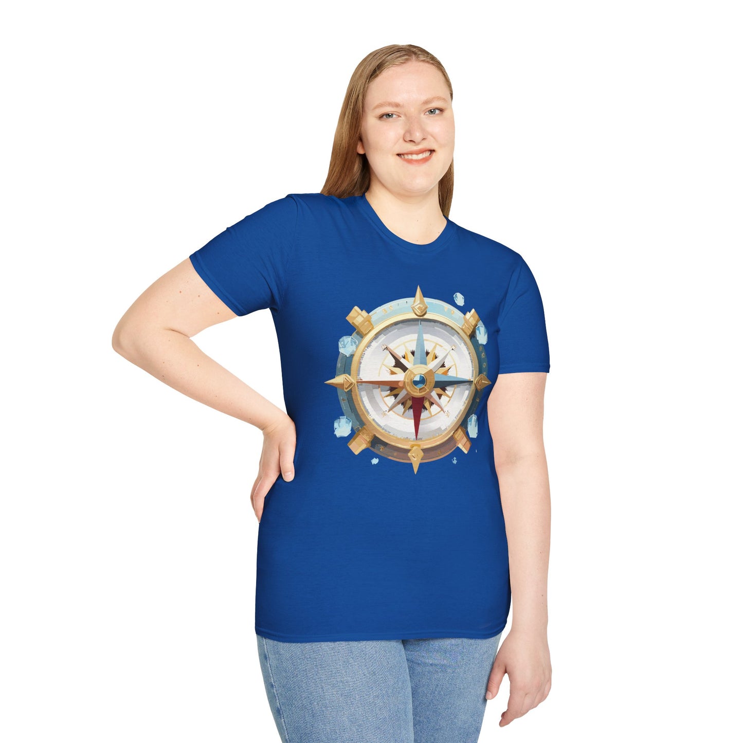Compass T Shirt, Compass Shirt, Shirt with Compass, Navigator Shirt