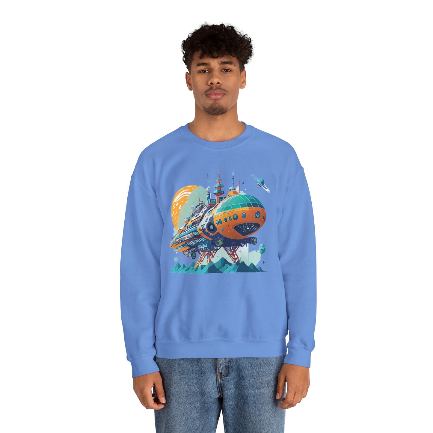 Space Shuttle Sweatshirt, Cosmic Sweatshirt, Astronaut Sweatshirt, Space Cosmic Sweatshirt