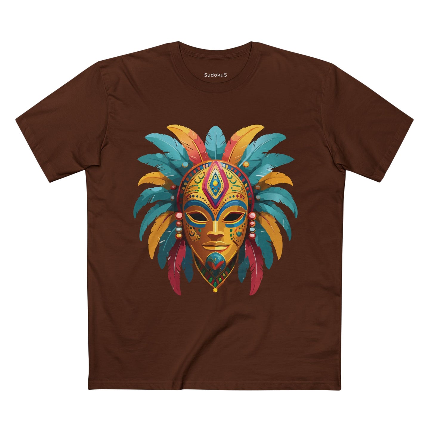 Mask Shirt, Shirt with Face - SudokuS