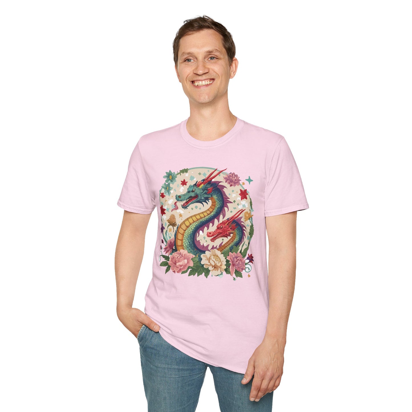 Dragon T Shirt, Dragon Shirt, Shirt with Animals, Animal Shirt