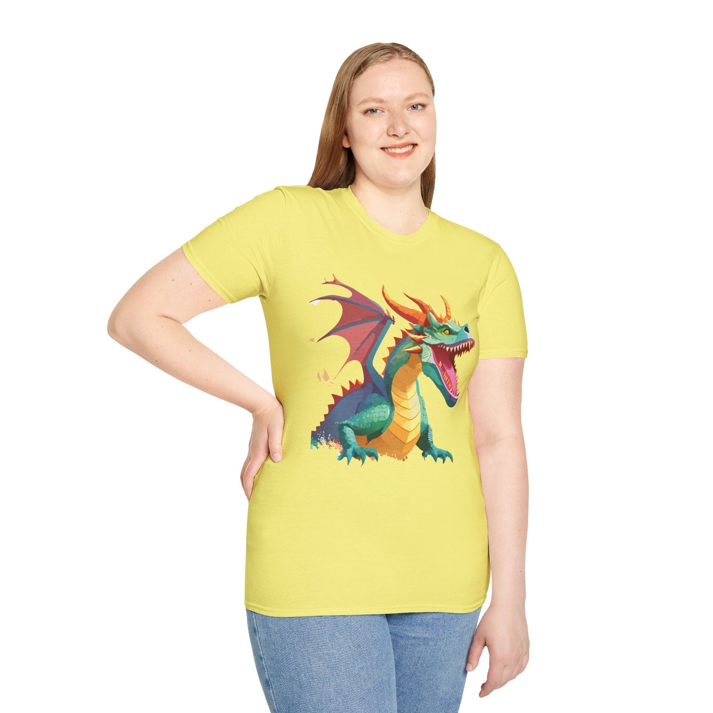 Dragon T Shirt, Dragon Shirt, Shirt with Animals, Animal Shirt