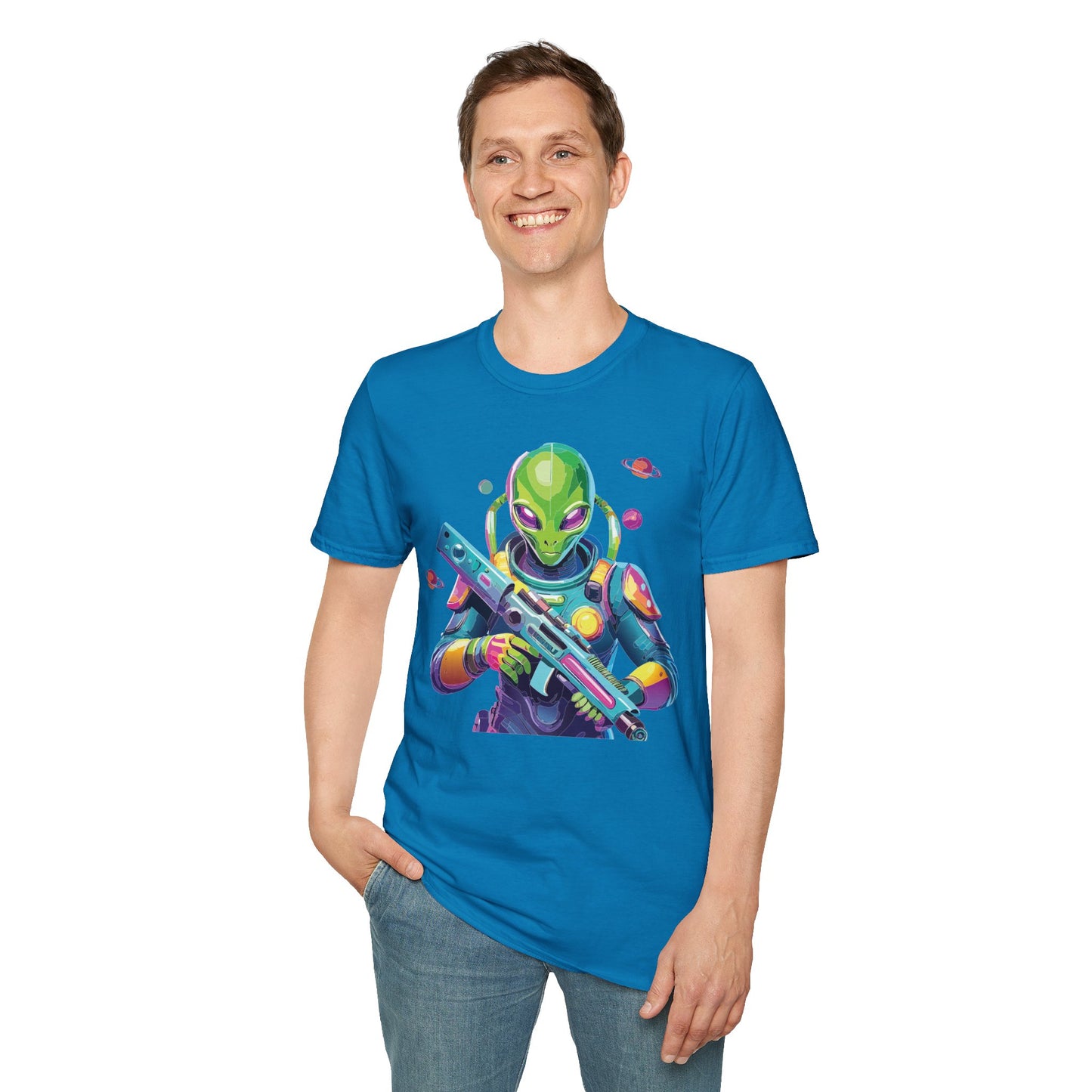 Alien T Shirt, Cosmos Shirt, Shirt with Aliens, Cosmo Shirts