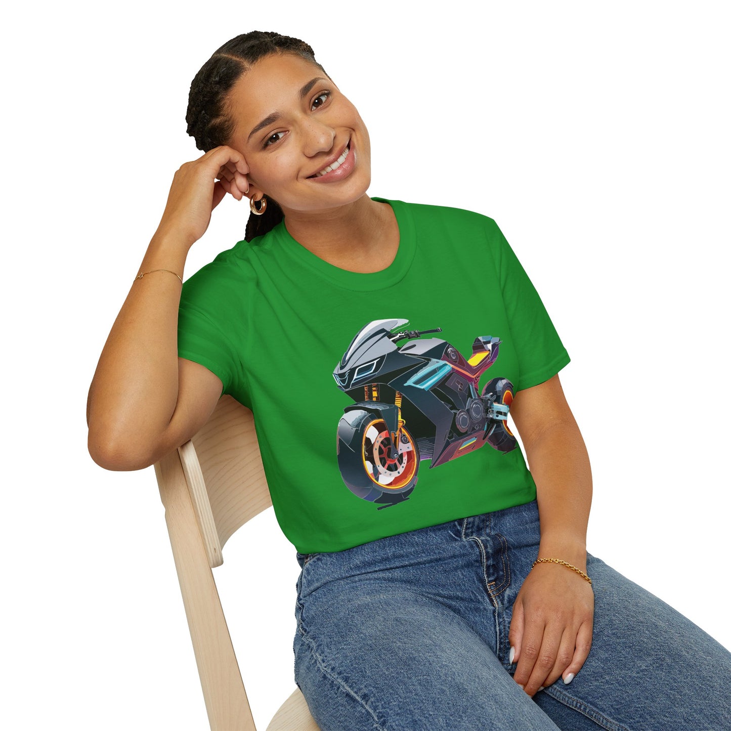 Bike T Shirt, Moto Shirt, Shirt with Motorcycle, MTB T Shirts