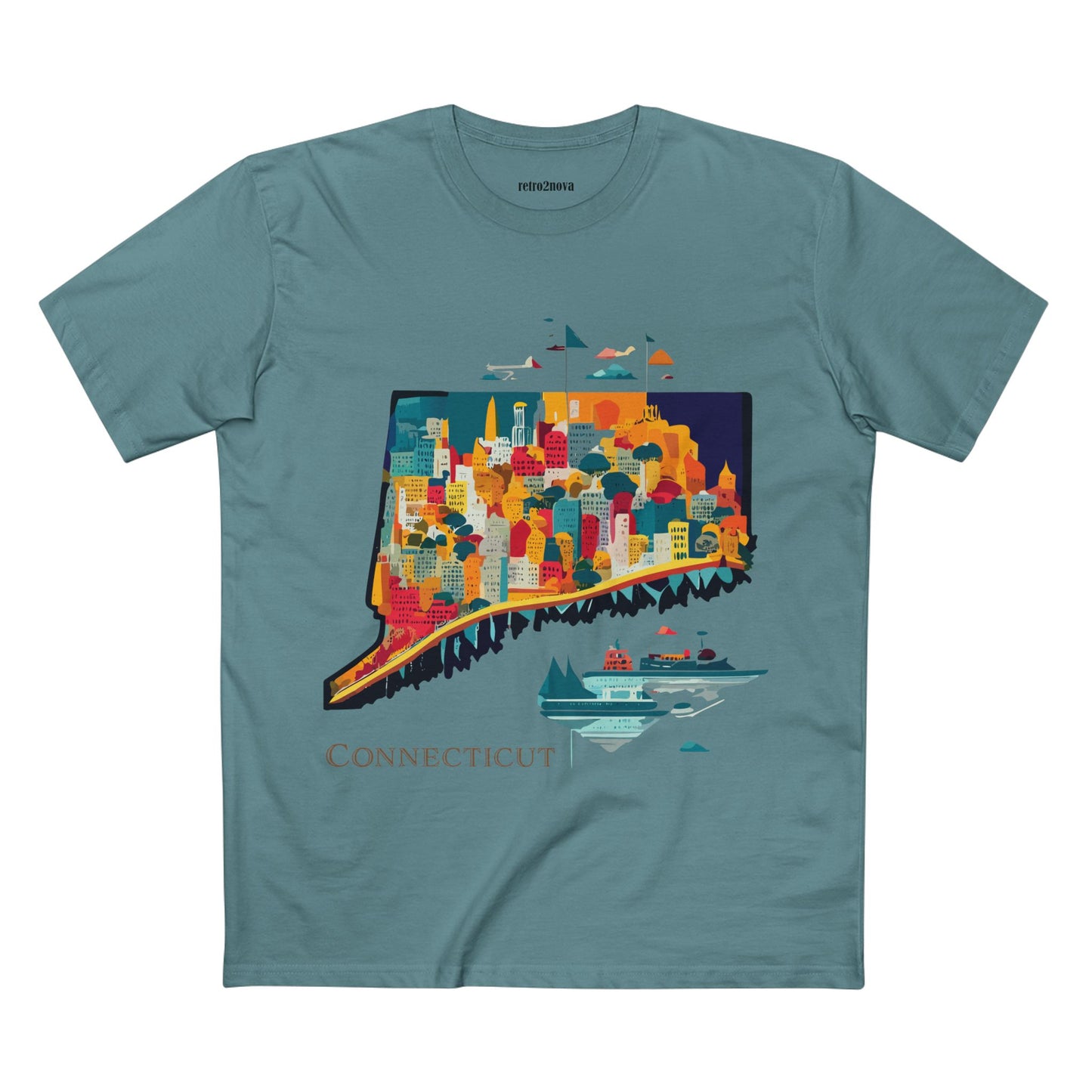 US State Shirts, Connecticut Shirt