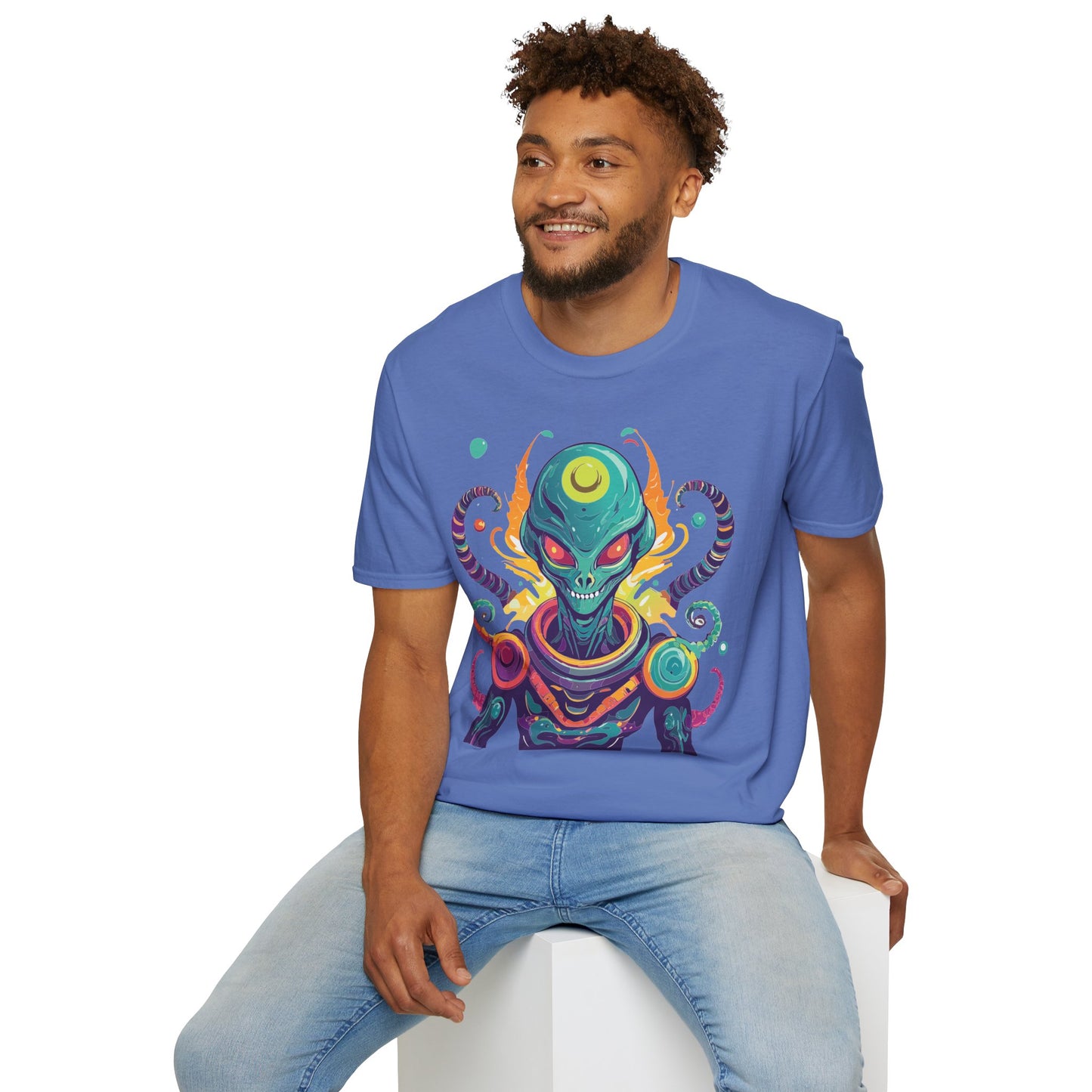 Alien T Shirt, Cosmos Shirt, Shirt with Aliens, Cosmo Shirts