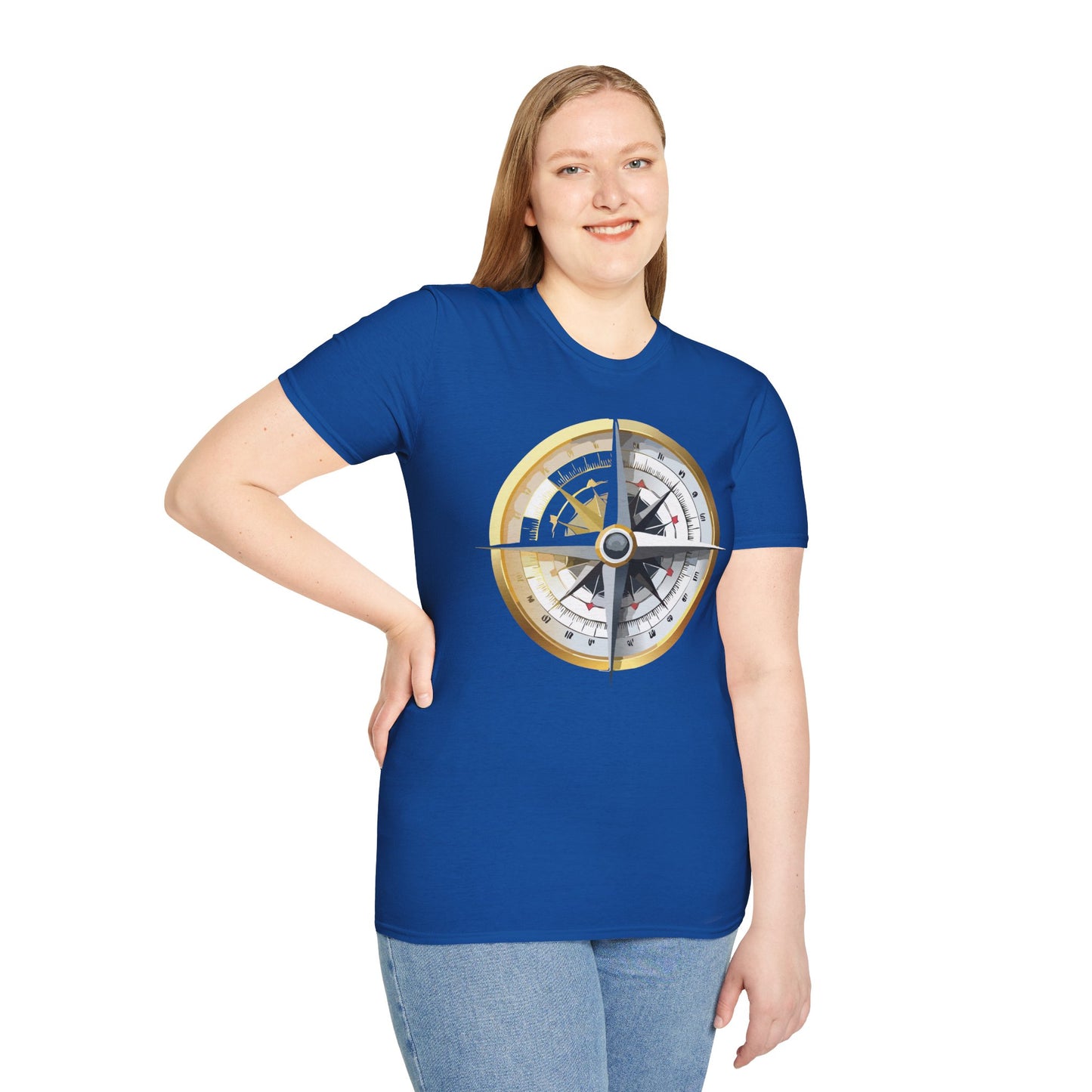 Compass T Shirt, Compass Shirt, Shirt with Compass, Navigator Shirt