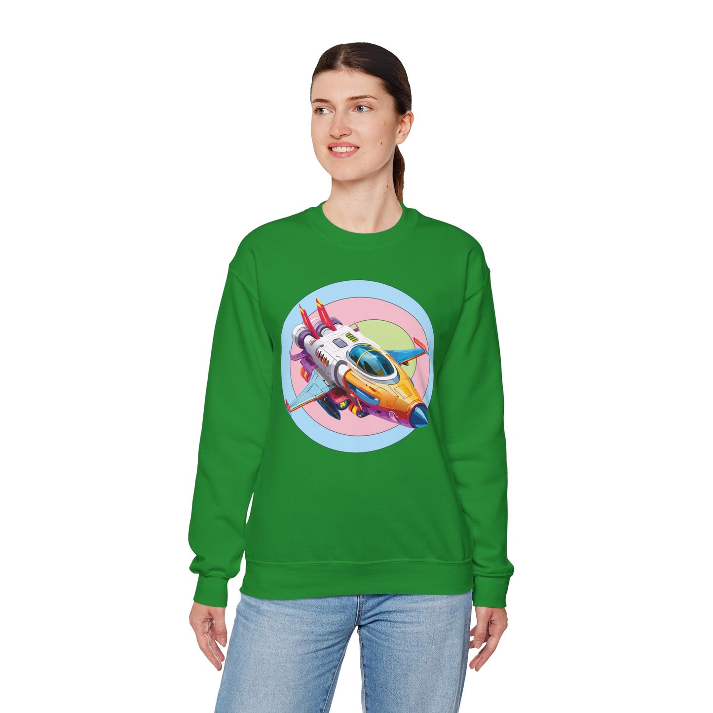 Space Shuttle Sweatshirt, Cosmic Sweatshirt, Astronaut Sweatshirt, Space Cosmic Sweatshirt