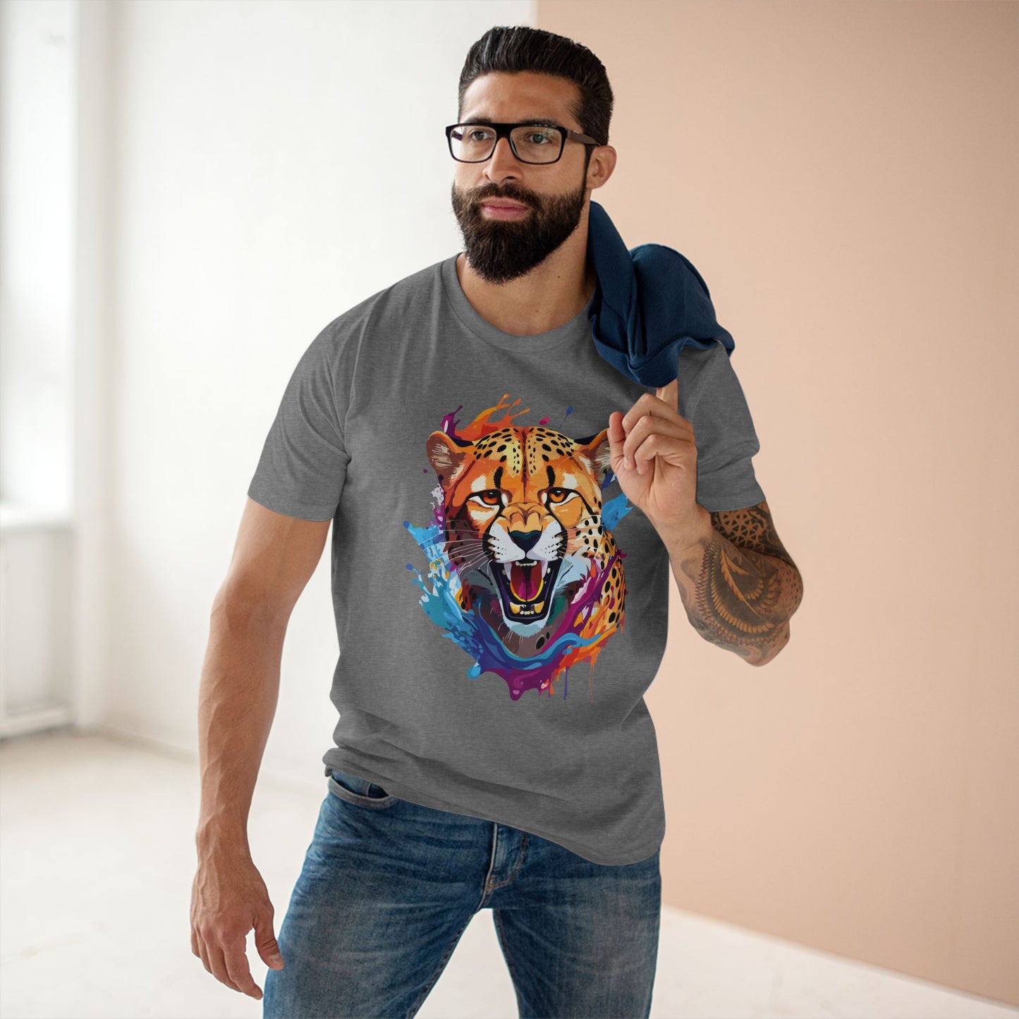 Animal Shirt, Cheetah Shirt - SudokuS
