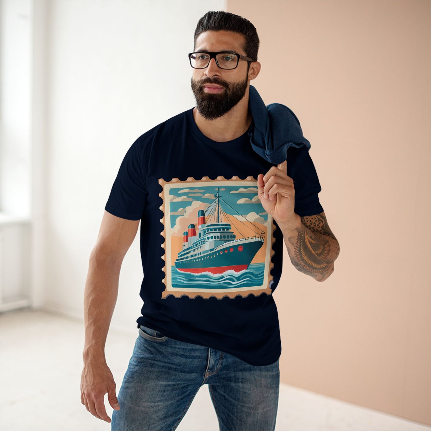 Stamp Shirt, Postage Stamp Shirt