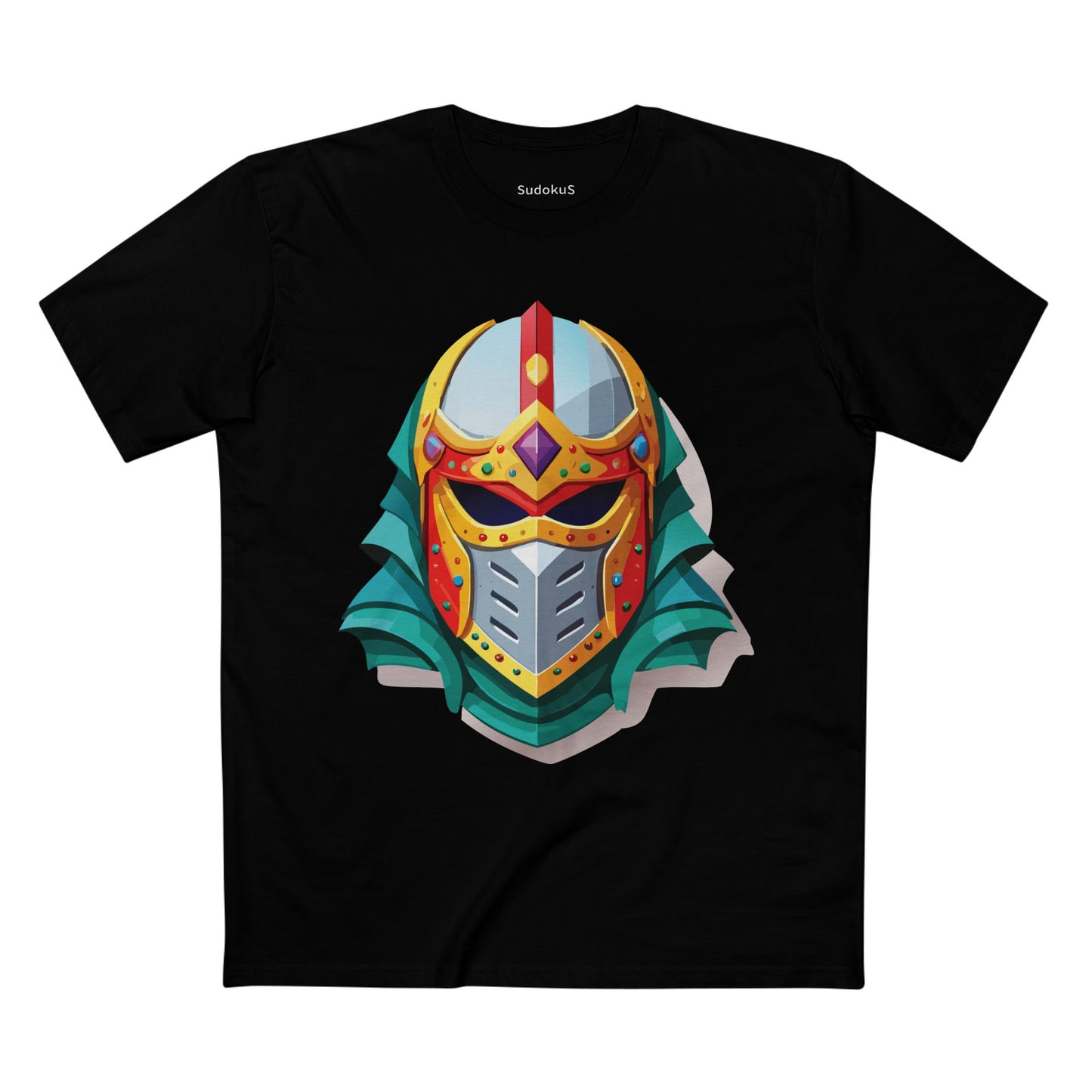 Mask Shirt, Shirt with Face - SudokuS