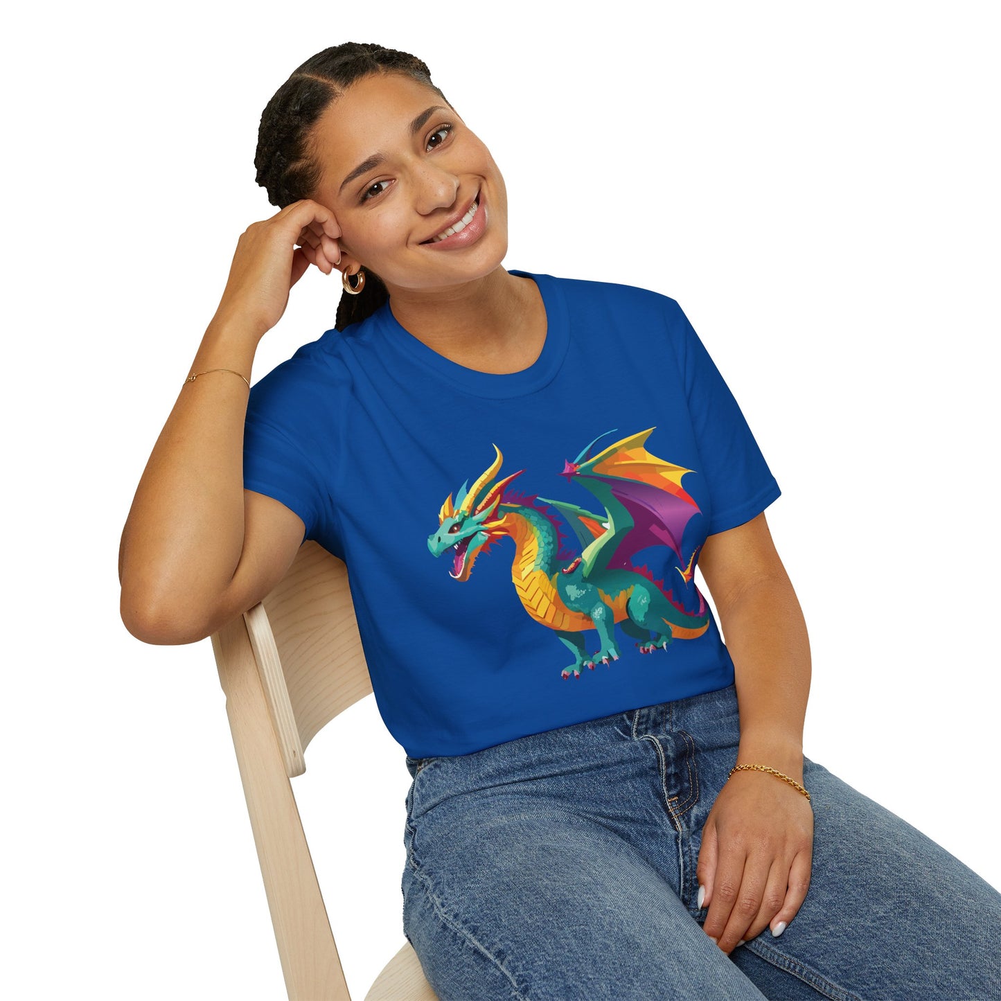 Dragon T Shirt, Dragon Shirt, Shirt with Animals, Animal Shirt