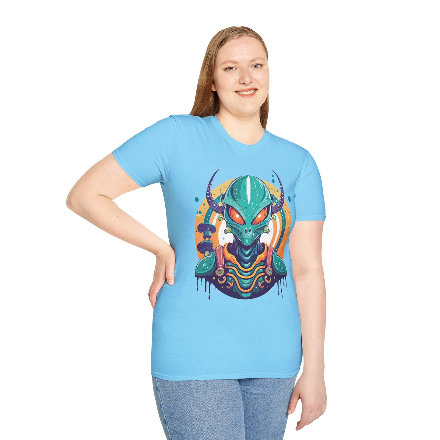 Alien T Shirt, Cosmos Shirt, Shirt with Aliens, Cosmo Shirts