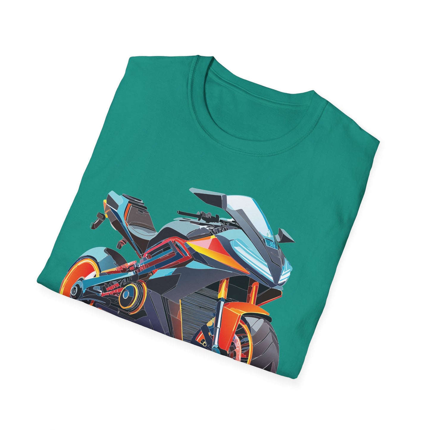 Bike T Shirt, Moto Shirt, Shirt with Motorcycle, MTB T Shirts