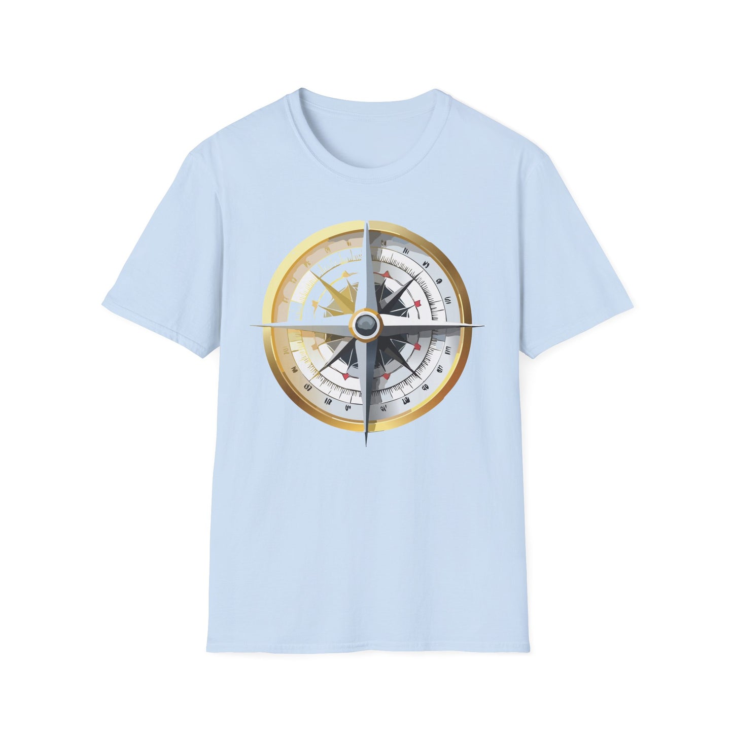 Compass T Shirt, Compass Shirt, Shirt with Compass, Navigator Shirt
