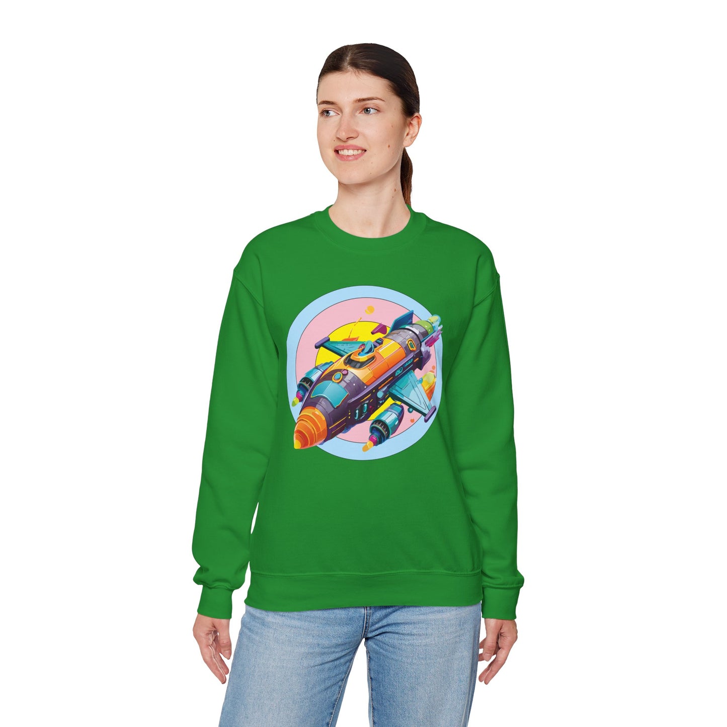 Space Shuttle Sweatshirt, Cosmic Sweatshirt, Astronaut Sweatshirt, Space Cosmic Sweatshirt