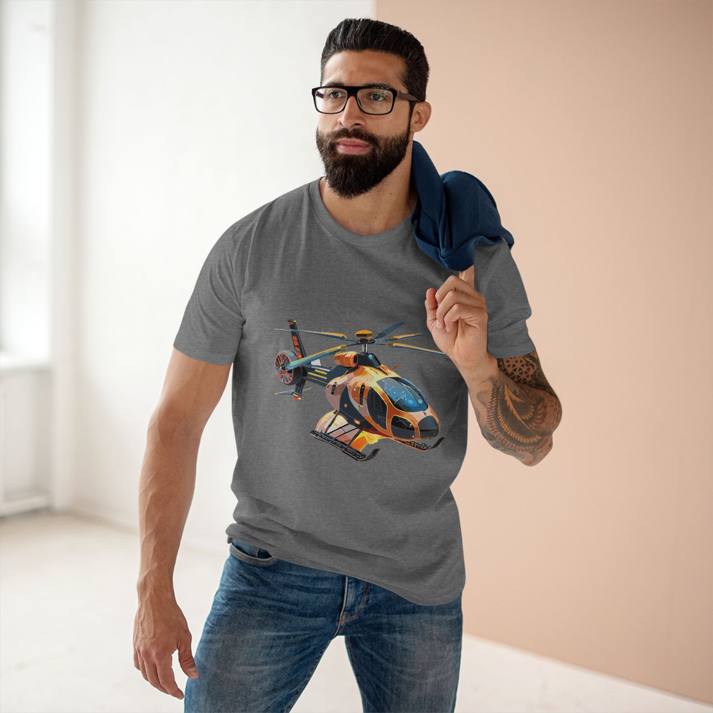 Helicopter Shirt, Chopper Shirt - SudokuS