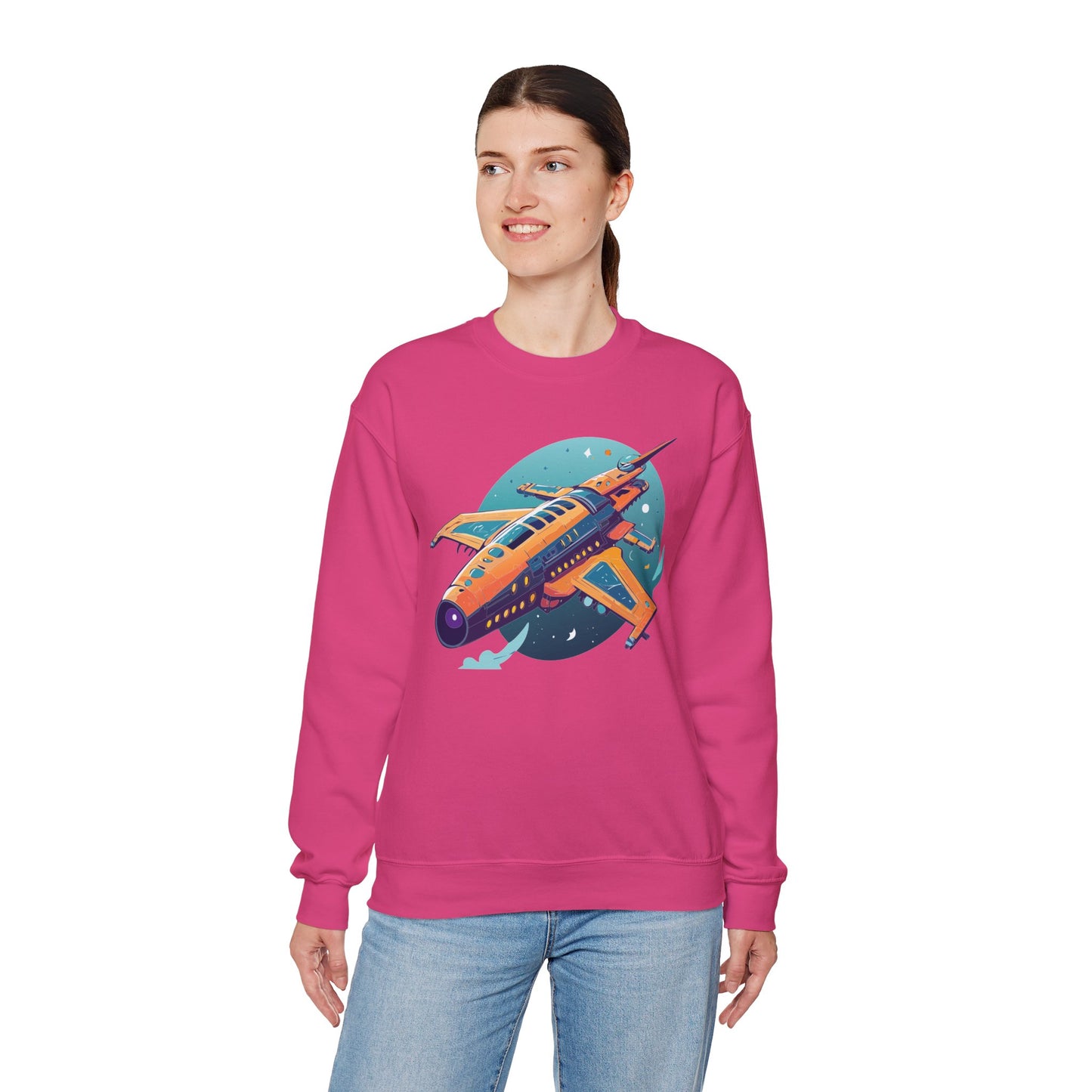Space Shuttle Sweatshirt, Cosmic Sweatshirt, Astronaut Sweatshirt, Space Cosmic Sweatshirt