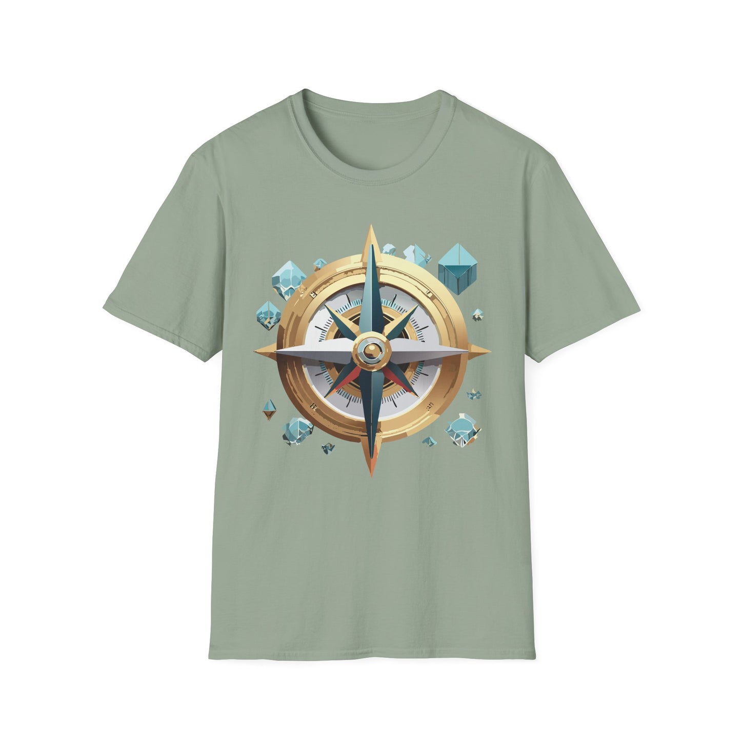 Compass T Shirt, Compass Shirt, Shirt with Compass, Navigator Shirt