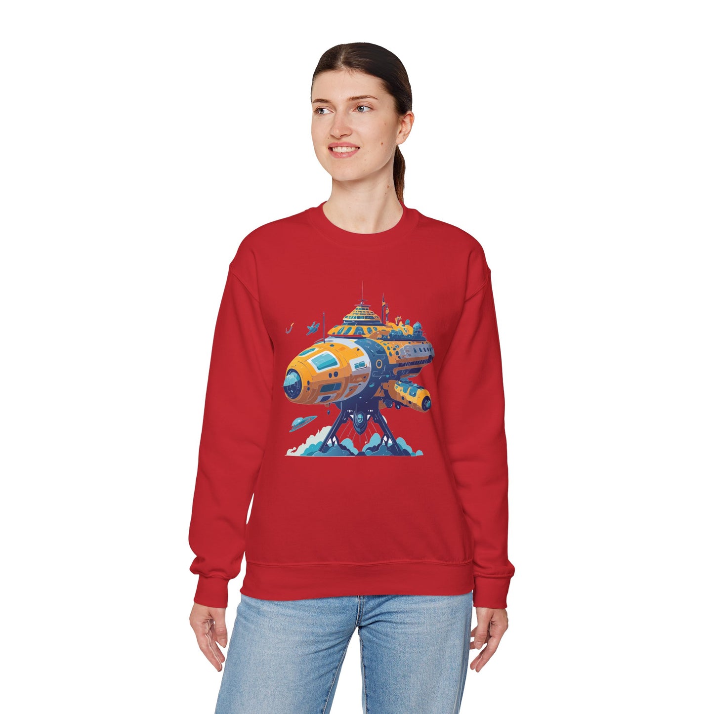Space Shuttle Sweatshirt, Cosmic Sweatshirt, Astronaut Sweatshirt, Space Cosmic Sweatshirt