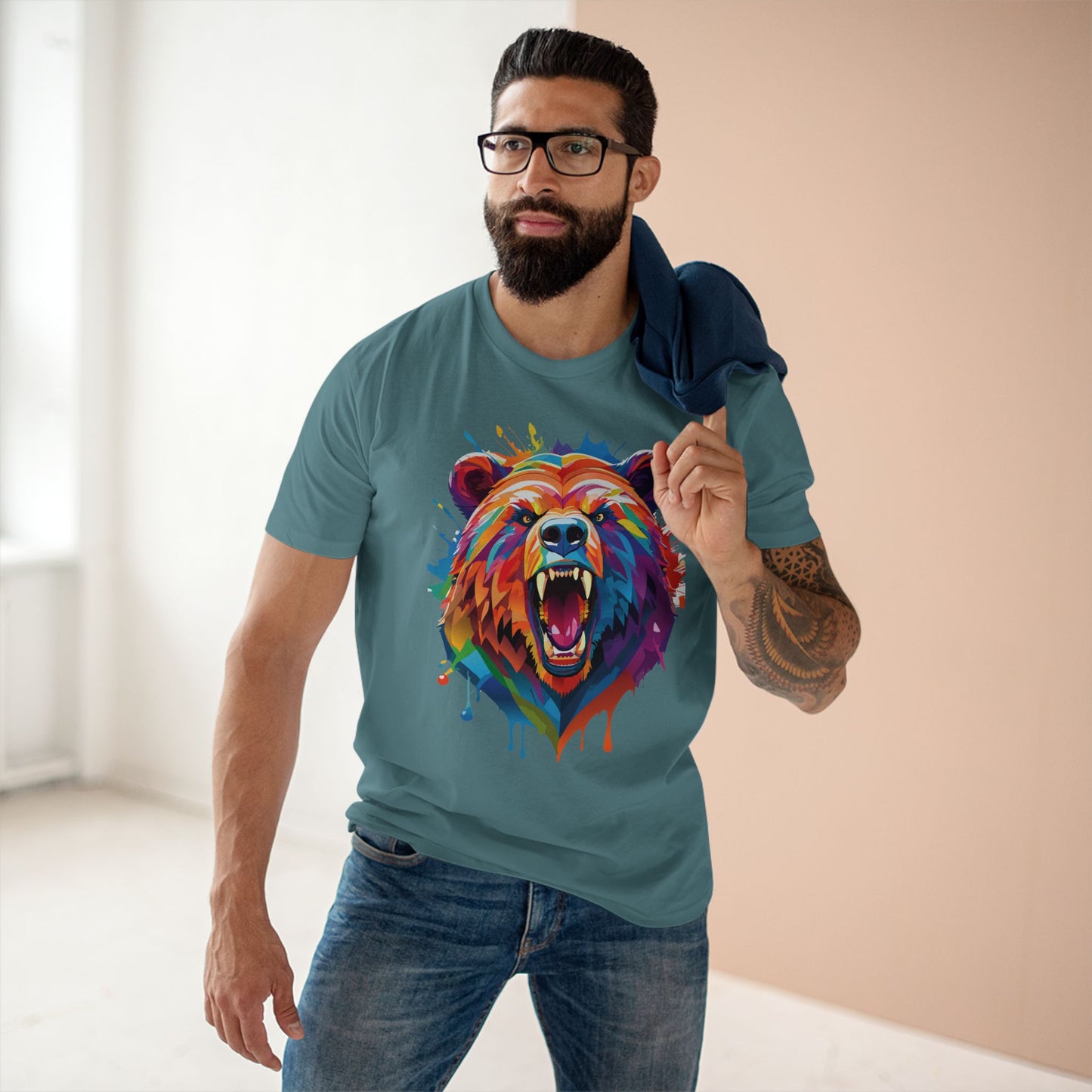 Animal Shirt, Bear Shirt - SudokuS