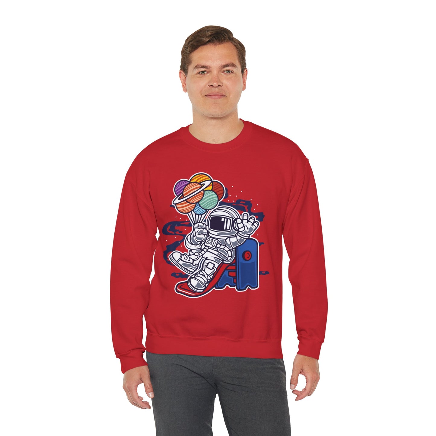 Space Shuttle Sweatshirt, Cosmic Sweatshirt, Astronaut Sweatshirt, Space Cosmic Sweatshirt