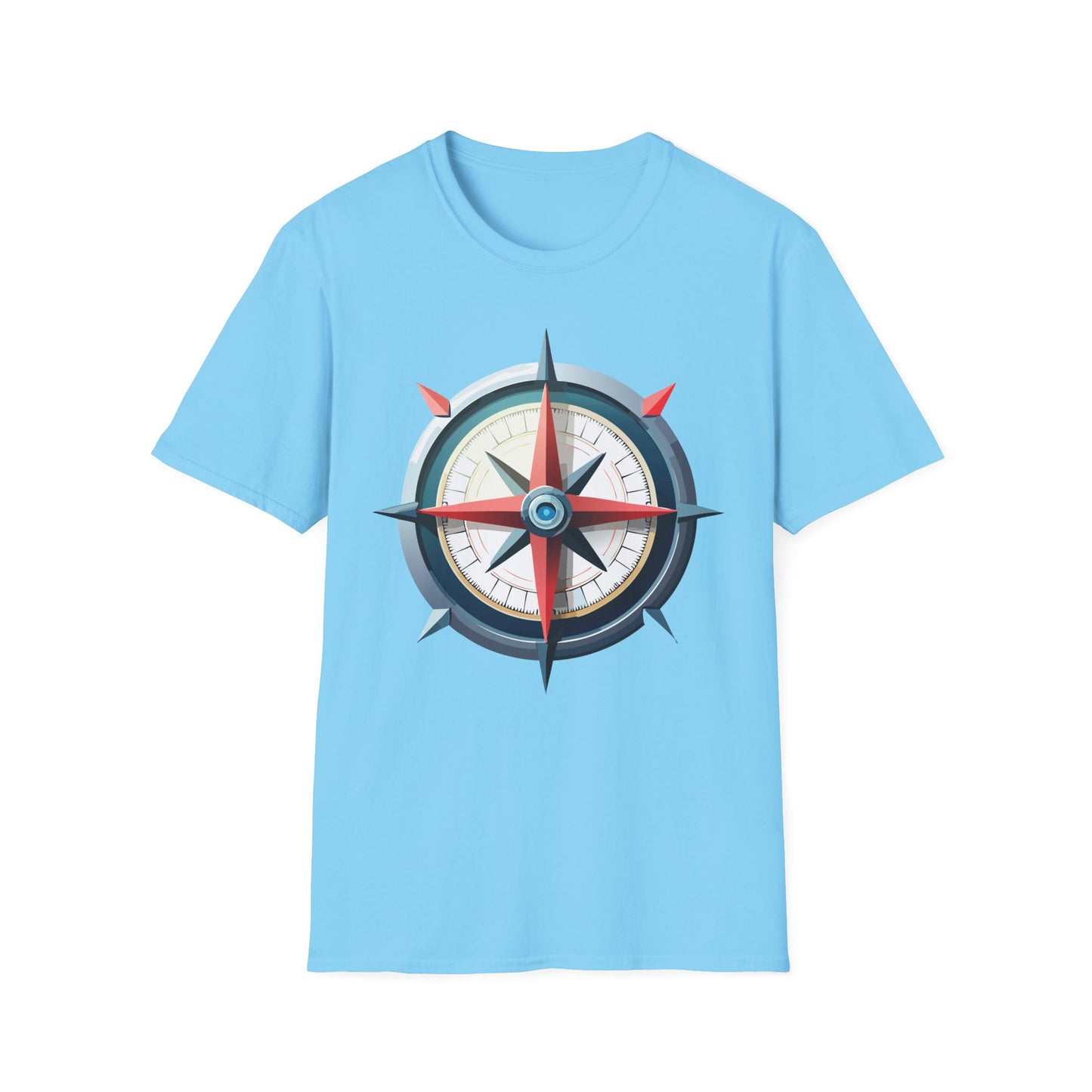 Compass T Shirt, Compass Shirt, Shirt with Compass, Navigator Shirt