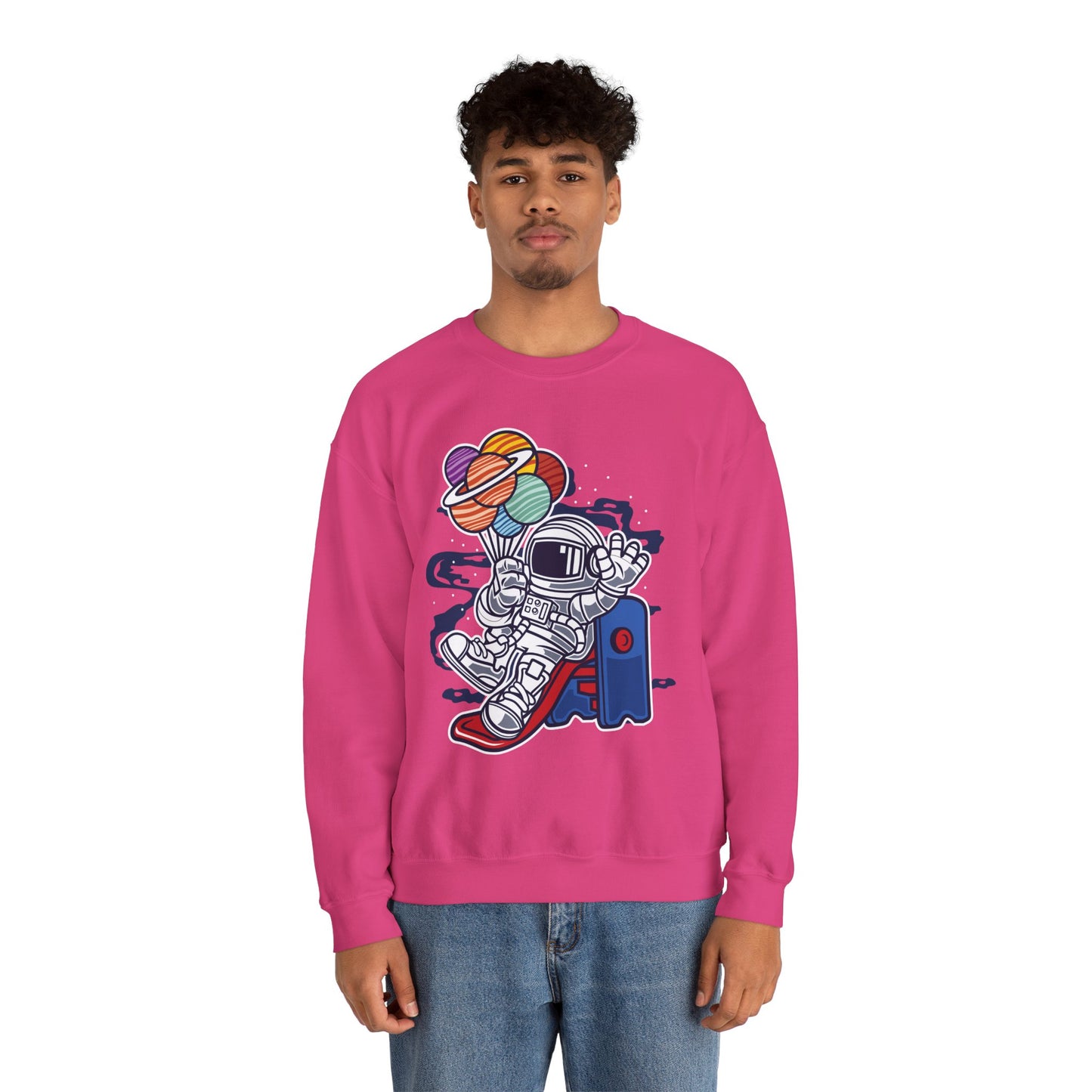 Space Shuttle Sweatshirt, Cosmic Sweatshirt, Astronaut Sweatshirt, Space Cosmic Sweatshirt