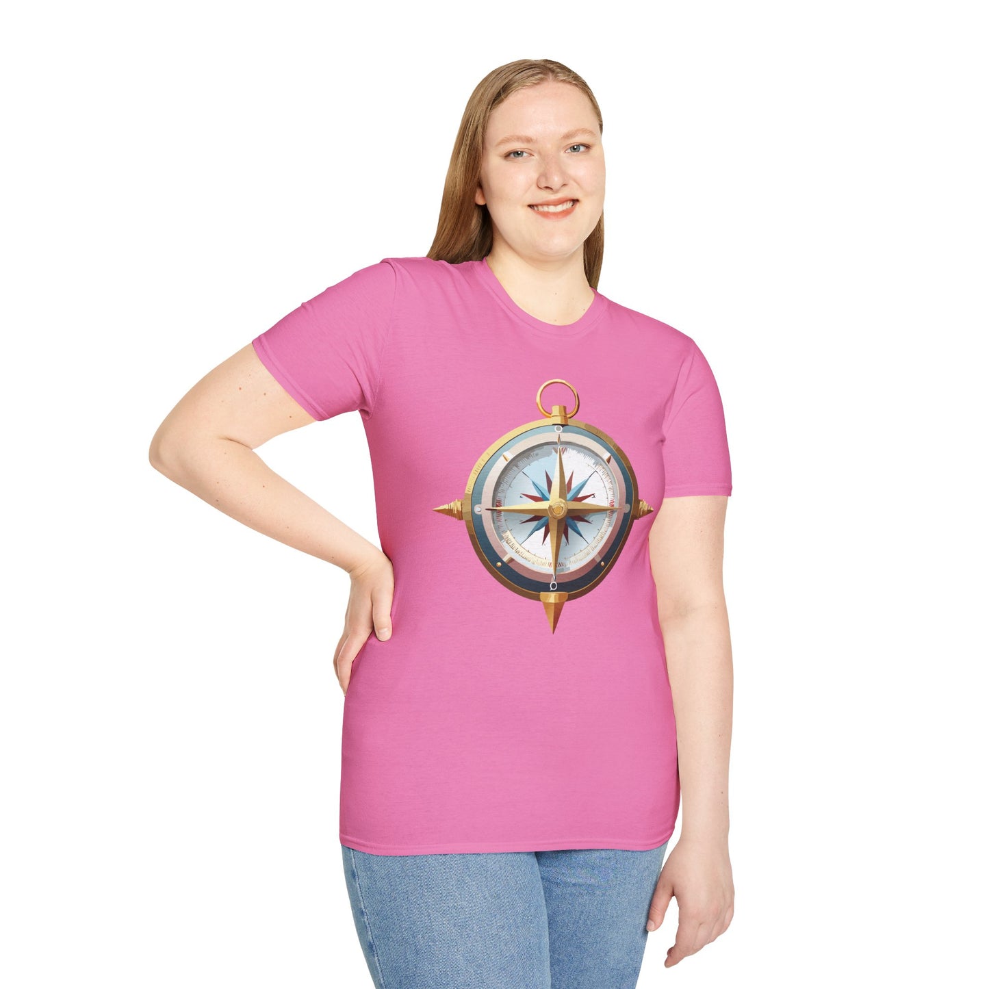 Compass T Shirt, Compass Shirt, Shirt with Compass, Navigator Shirt