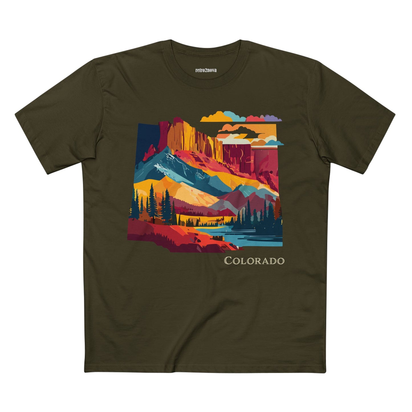US State Shirts, Colorado Shirt