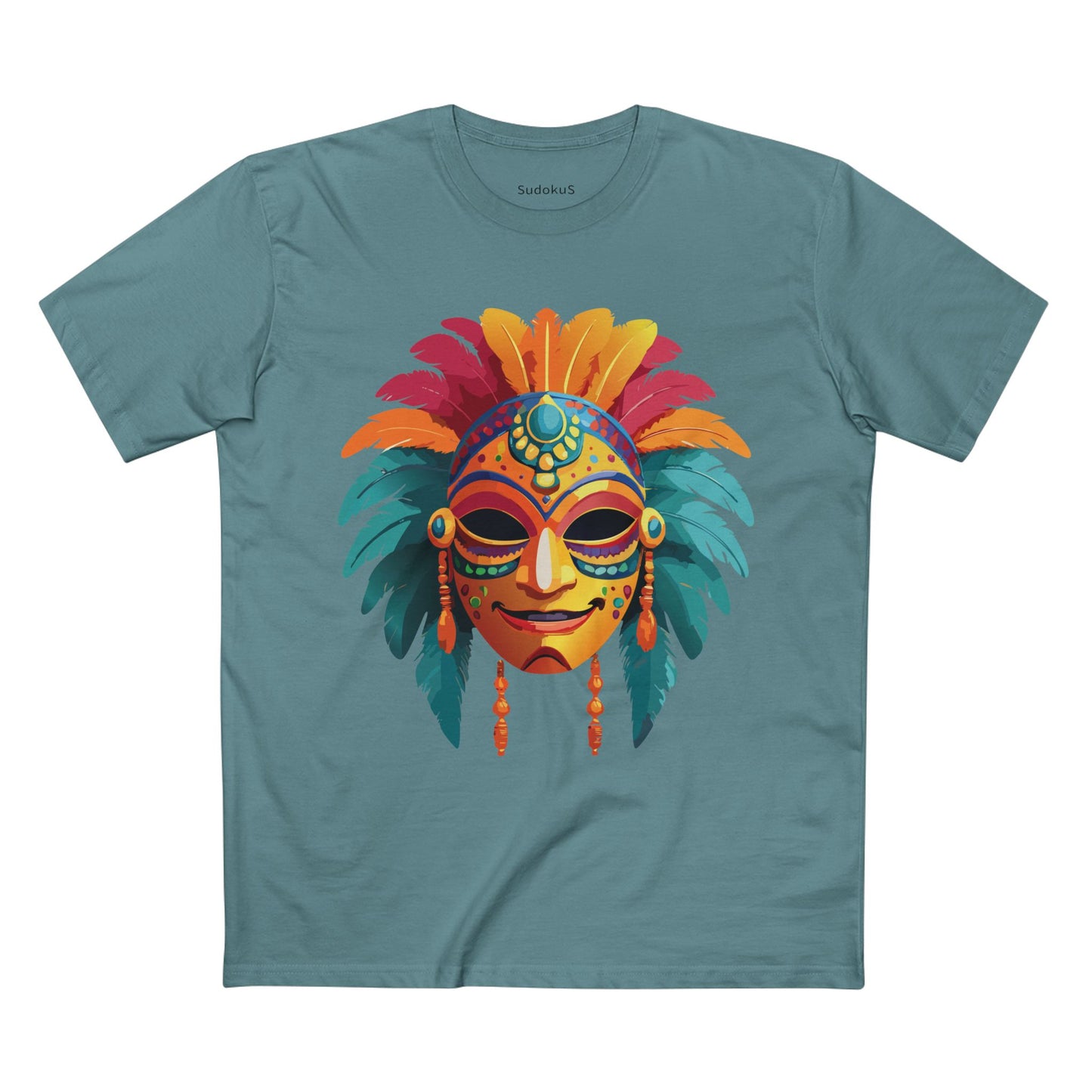 Mask Shirt, Shirt with Face - SudokuS