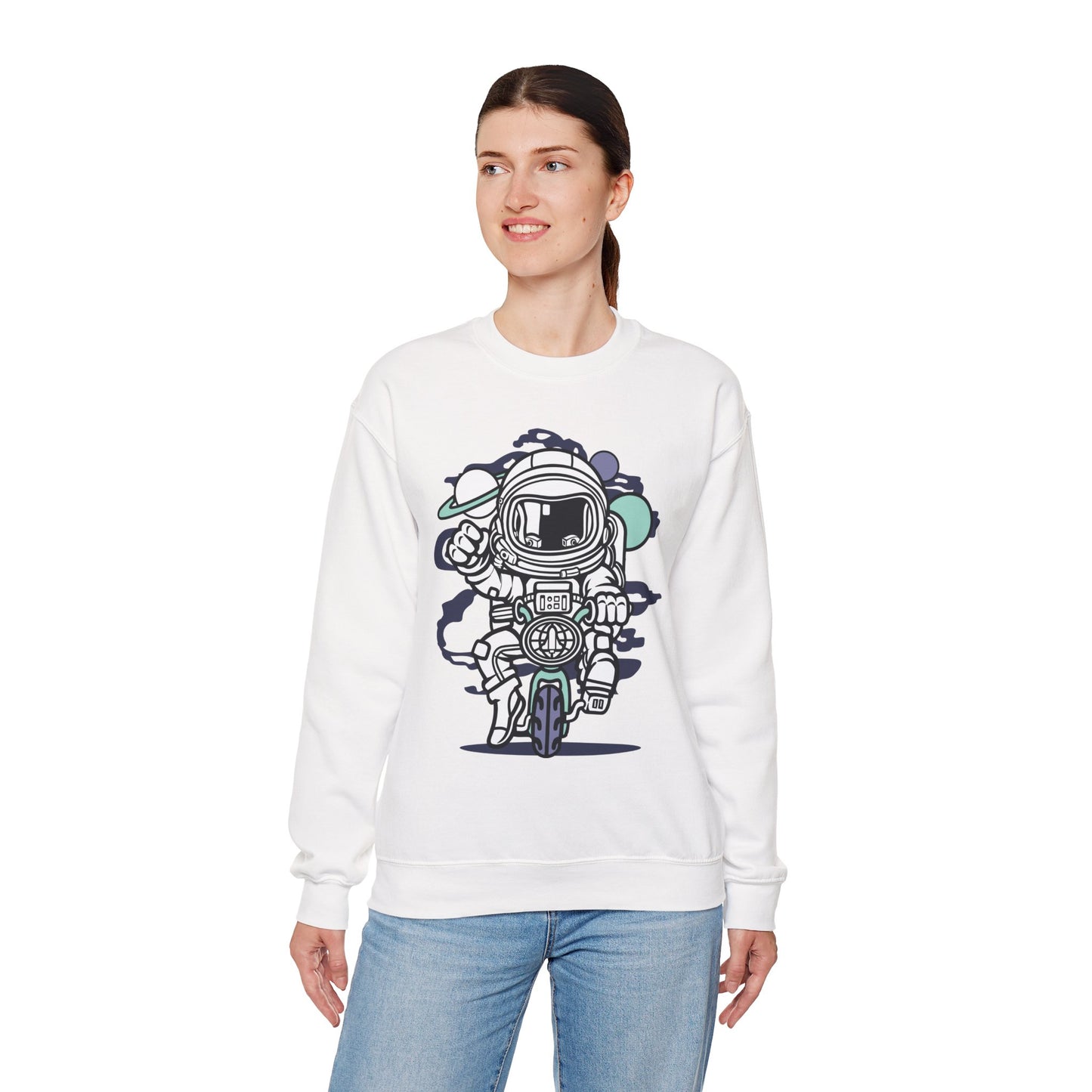 Space Shuttle Sweatshirt, Cosmic Sweatshirt, Astronaut Sweatshirt, Space Cosmic Sweatshirt