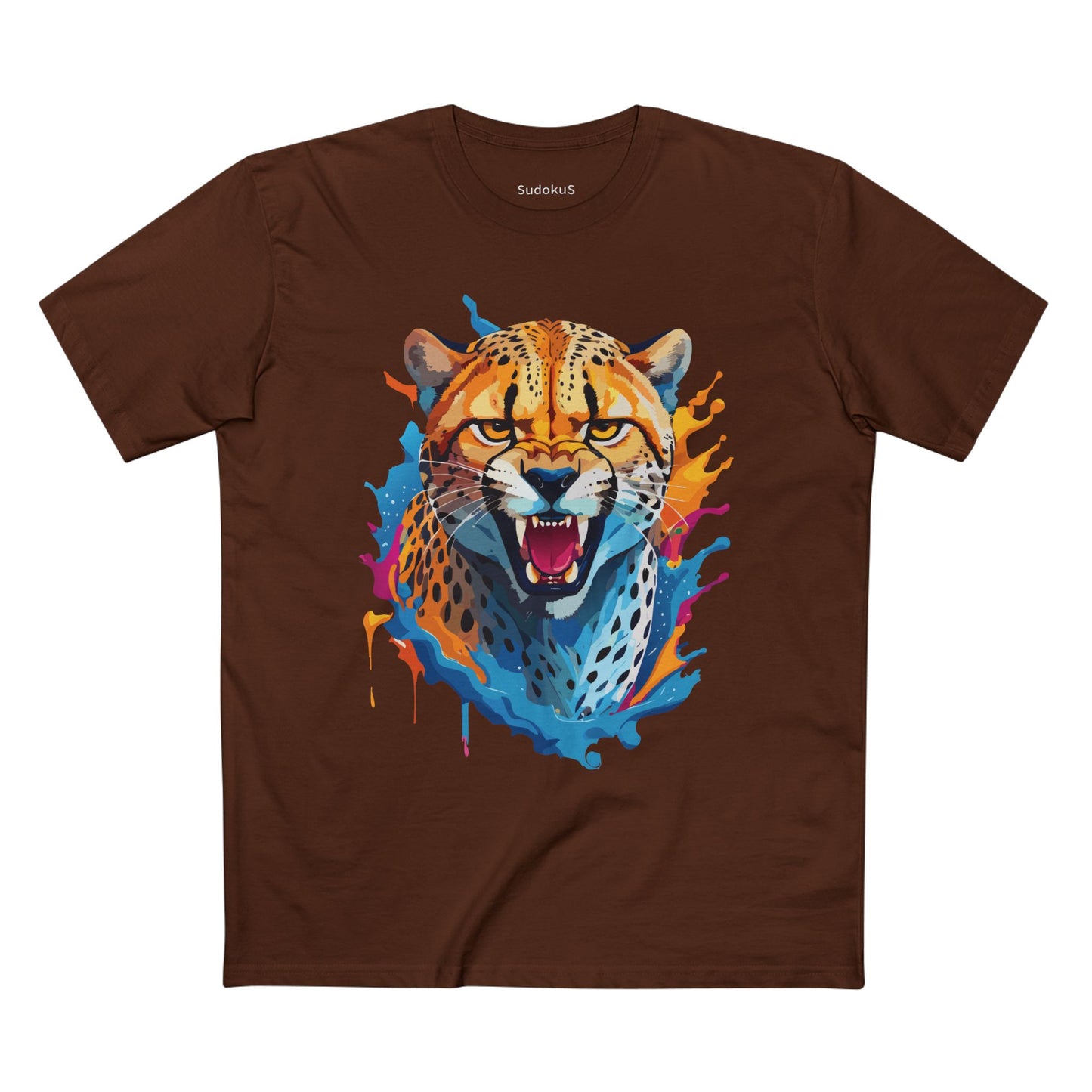 Animal Shirt, Cheetah Shirt - SudokuS