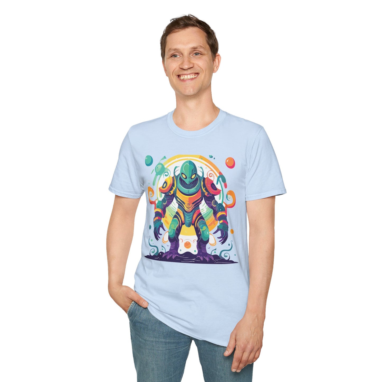 Alien T Shirt, Cosmos Shirt, Shirt with Aliens, Cosmo Shirts