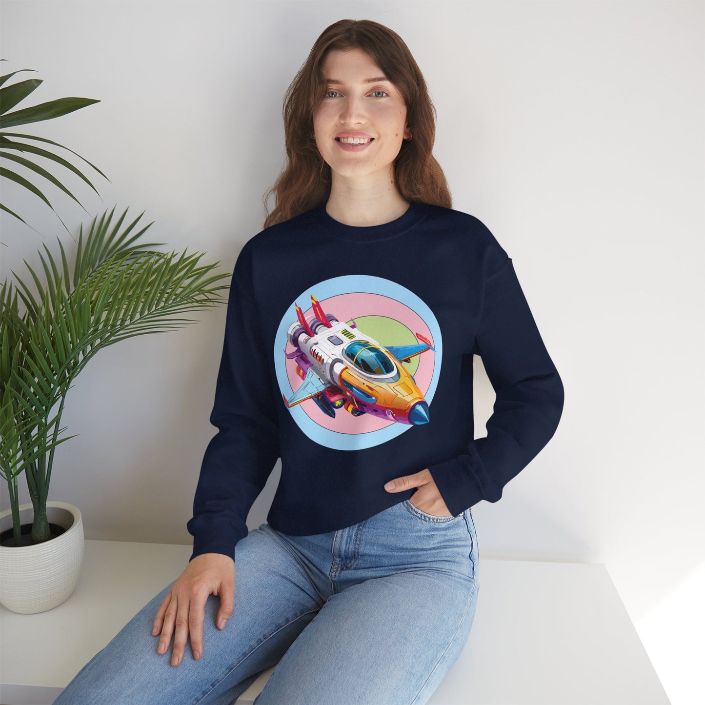 Space Shuttle Sweatshirt, Cosmic Sweatshirt, Astronaut Sweatshirt, Space Cosmic Sweatshirt