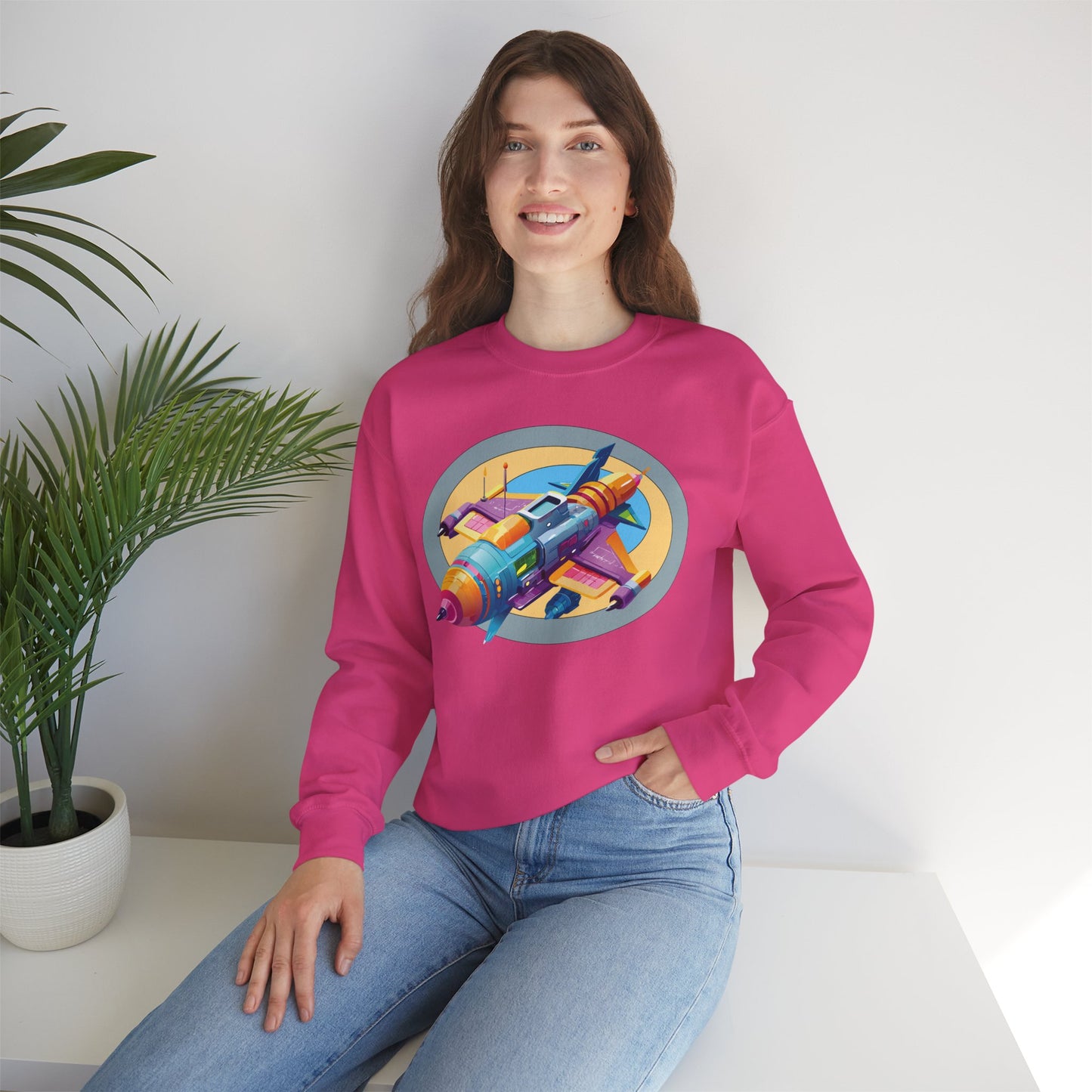Space Shuttle Sweatshirt, Cosmic Sweatshirt, Astronaut Sweatshirt, Space Cosmic Sweatshirt