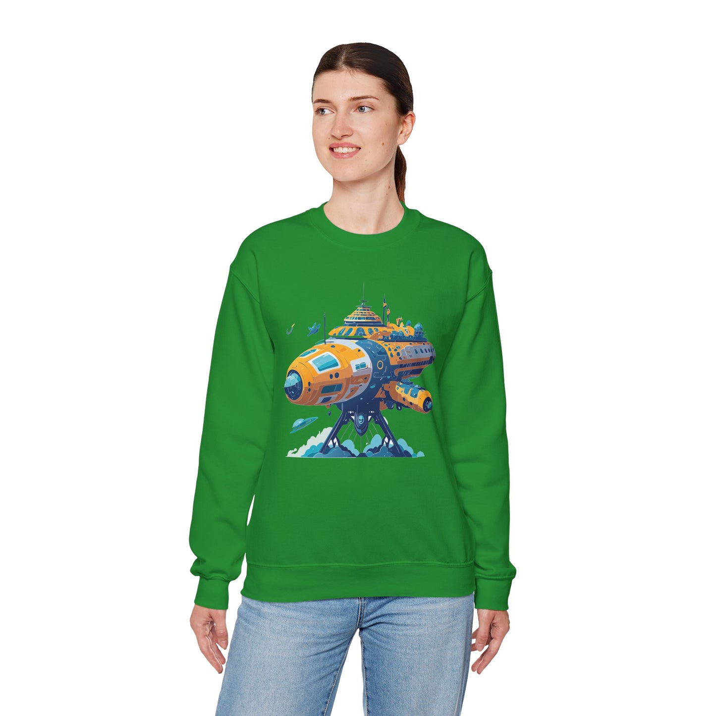 Space Shuttle Sweatshirt, Cosmic Sweatshirt, Astronaut Sweatshirt, Space Cosmic Sweatshirt
