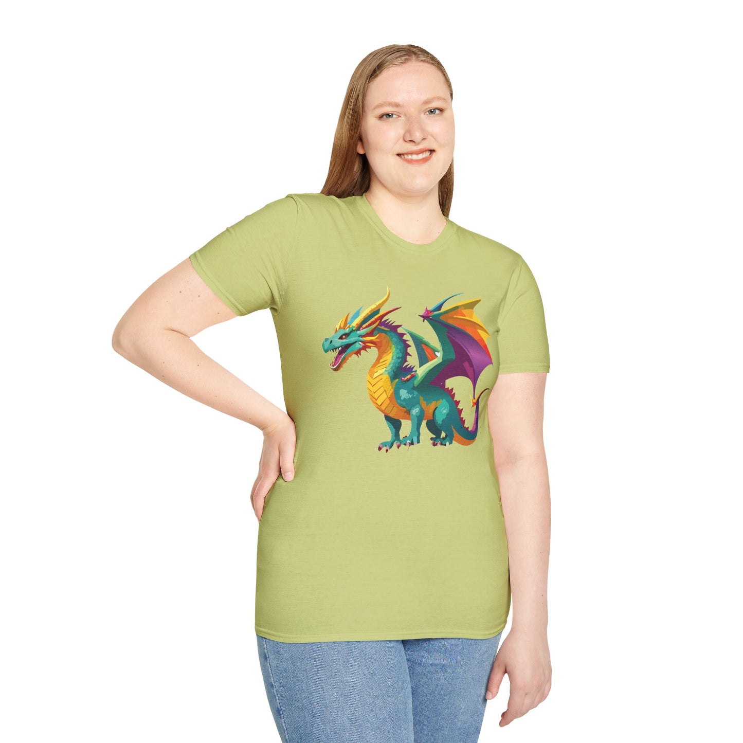 Dragon T Shirt, Dragon Shirt, Shirt with Animals, Animal Shirt