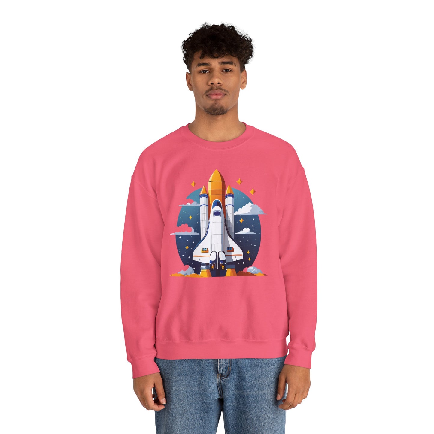 Space Shuttle Sweatshirt, Cosmic Sweatshirt, Astronaut Sweatshirt, Space Cosmic Sweatshirt